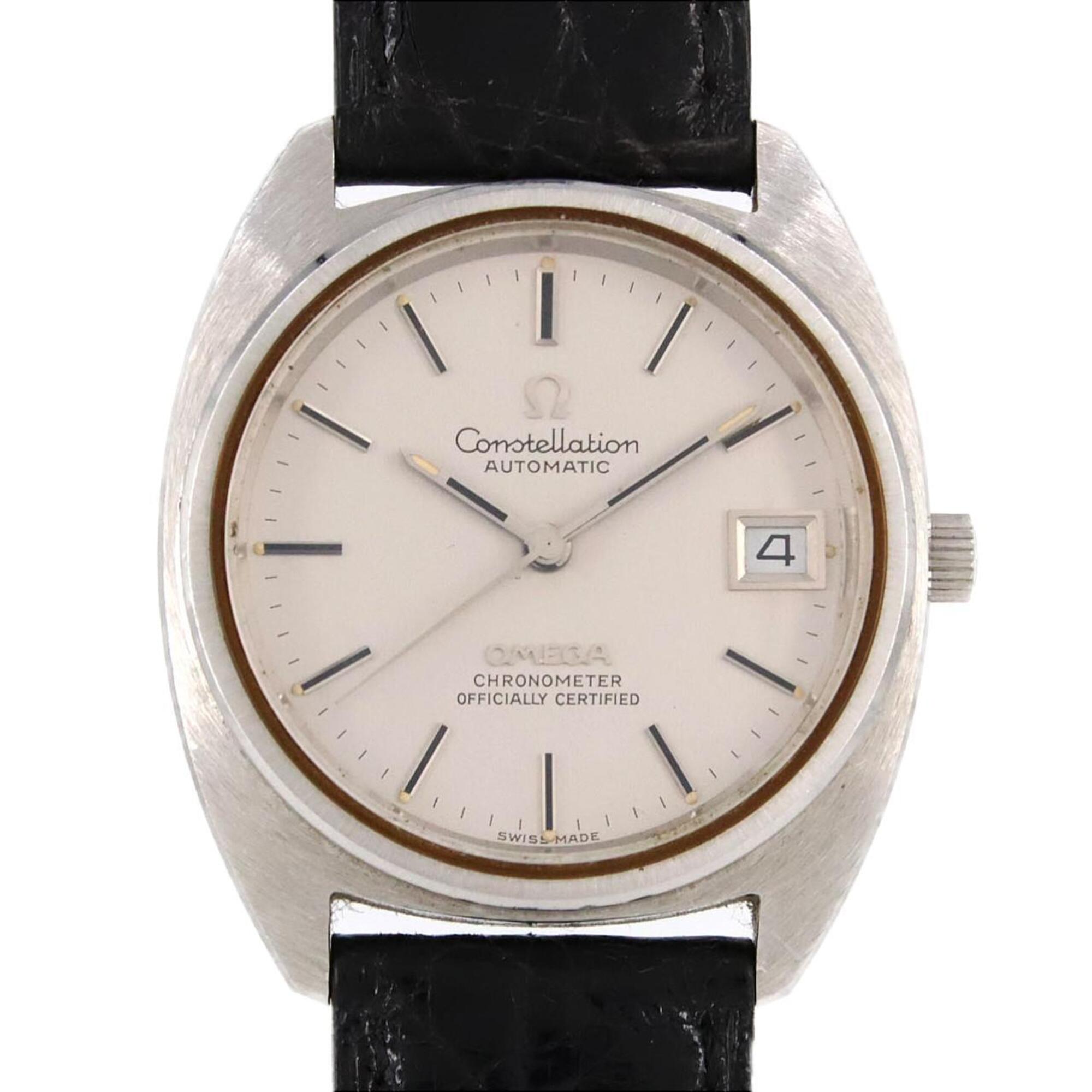 Omega Constellation GZl1j1ox Silver Dial 35mm Watch