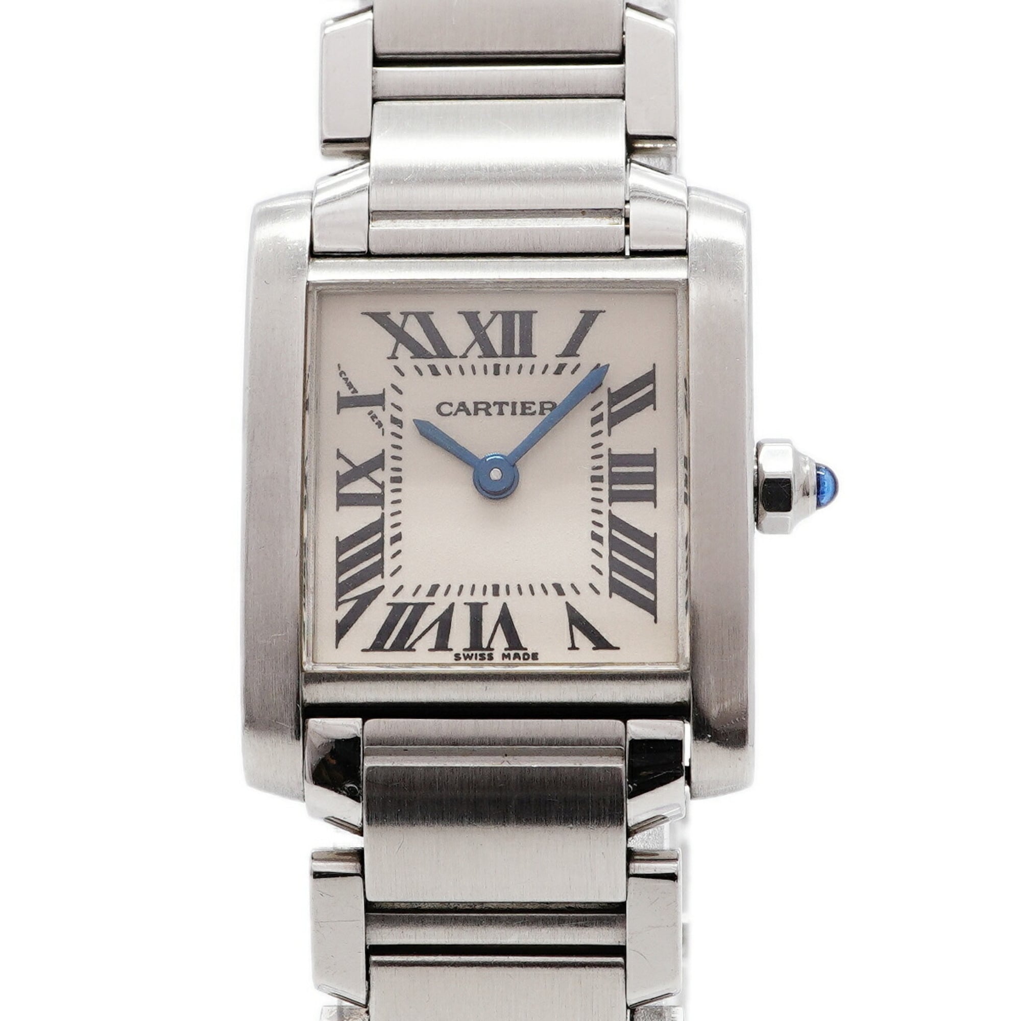 Montre Cartier Tank Française SM W51008Q3 Ivoire Cadran 20 mm
