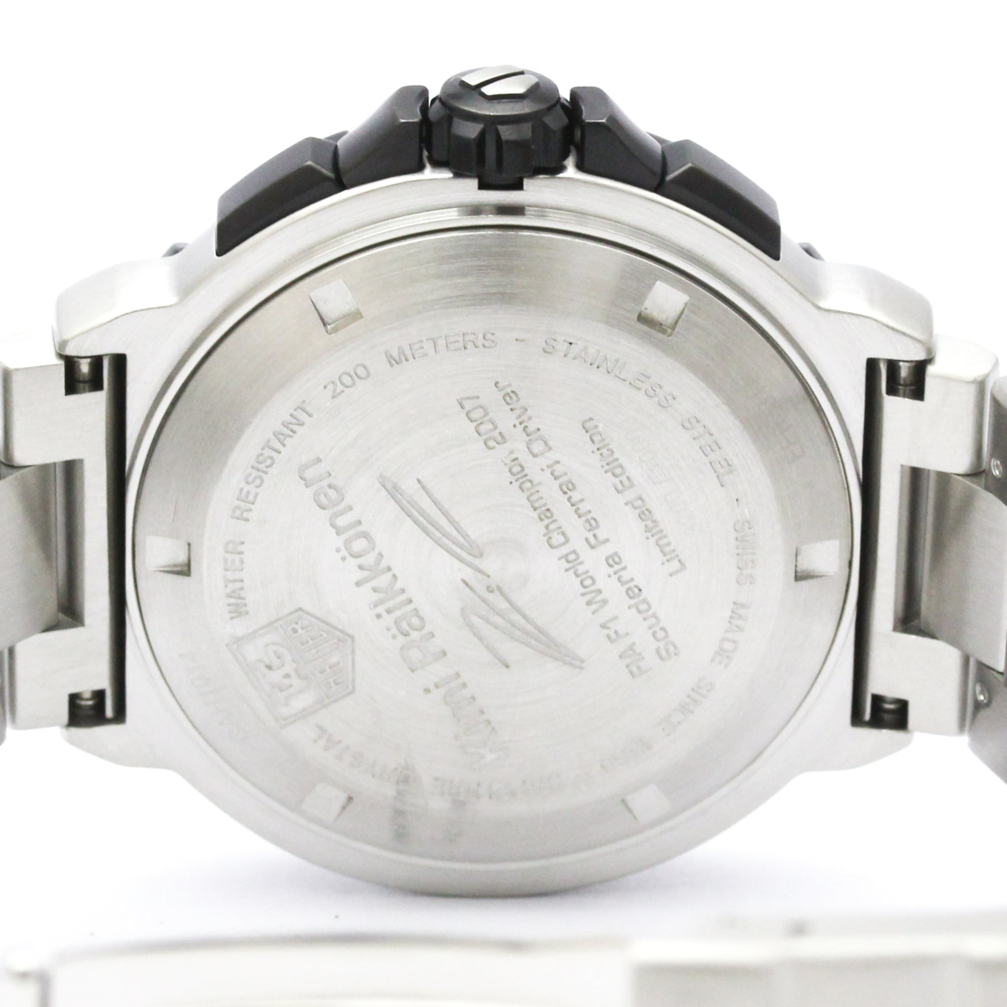 TAG Heuer Formula 1 Kimi Räikkönen Grande Datum Uhr CAH1014