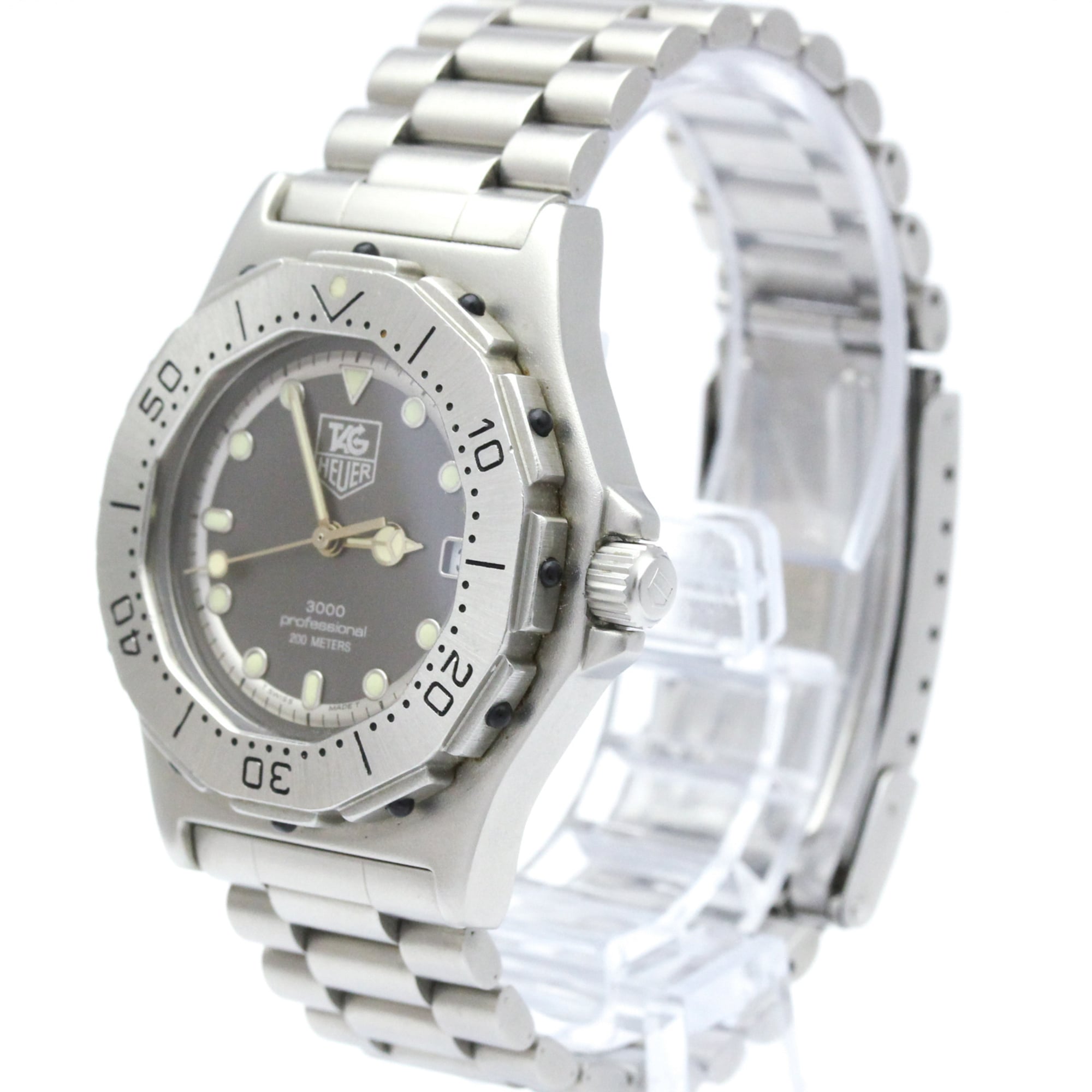 TAG Heuer 3000 Series 932213 Gray Dial 34mm Watch
