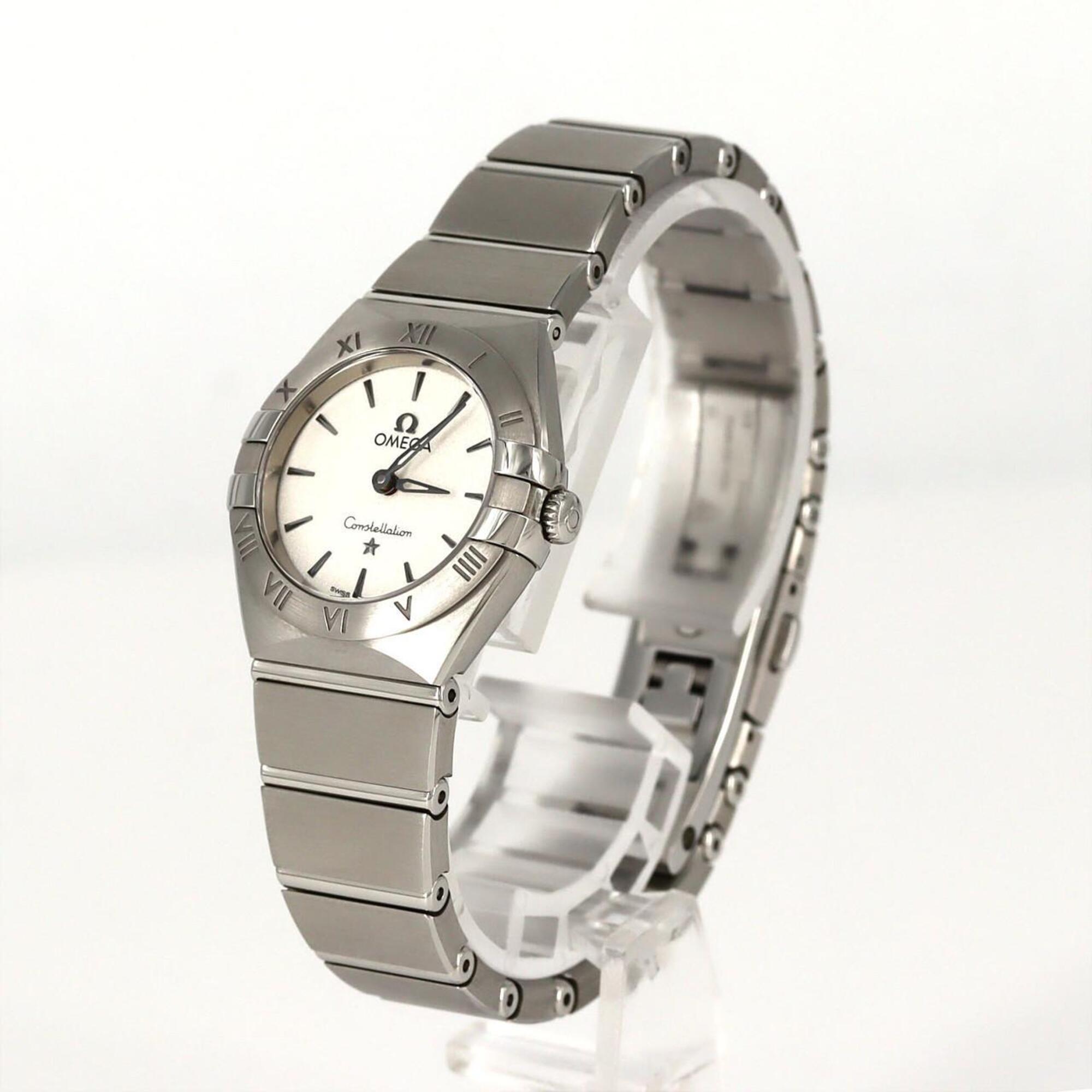 Omega Constellation Manhattan Brush 131.10.25.60.02.001 Stainless Steel Quartz Watch