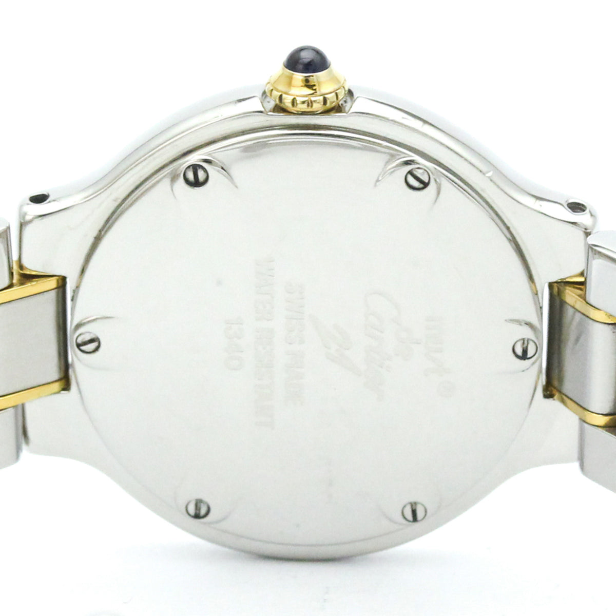 Cartier Must 21 W10073R6 Silber Zifferblatt 28 mm Uhr