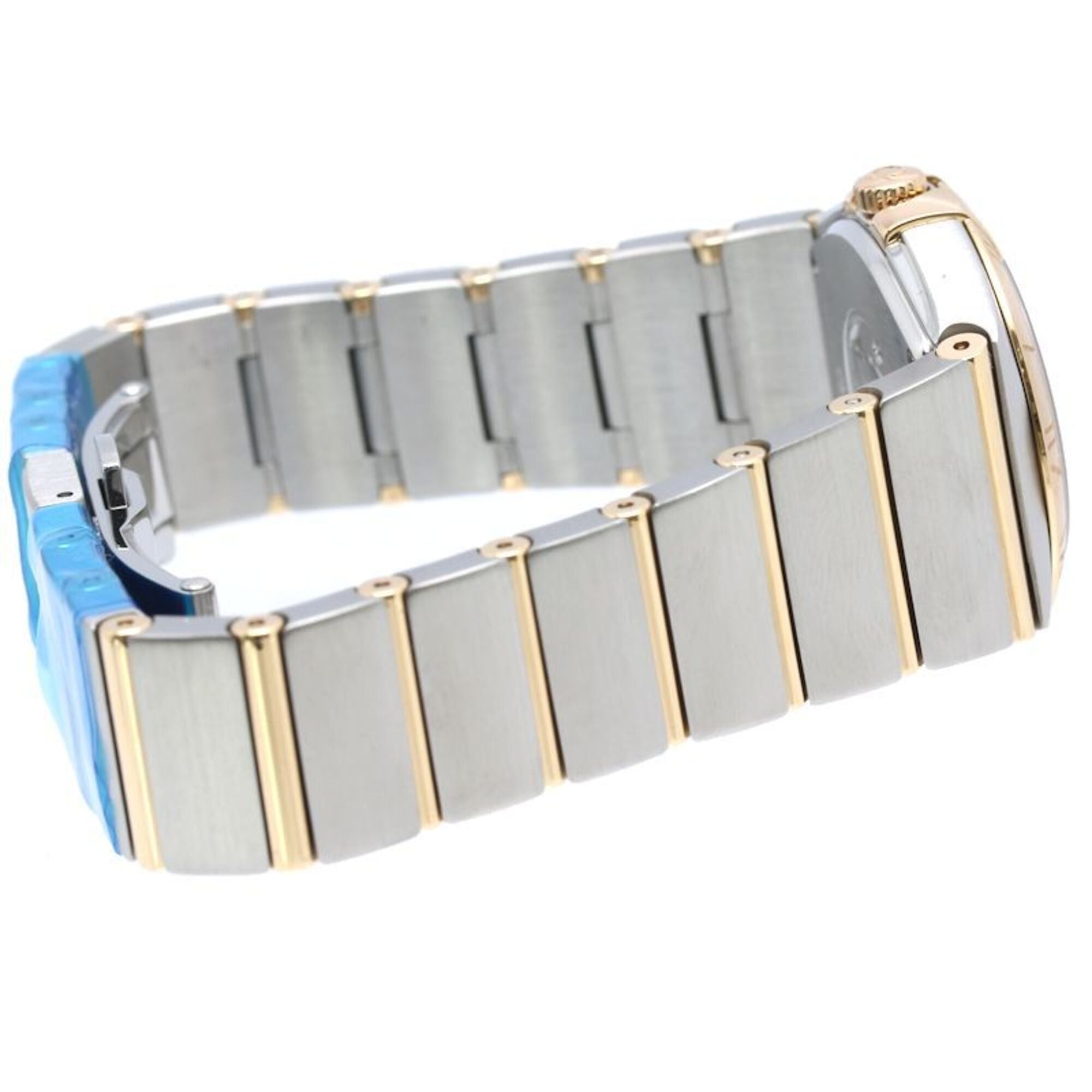 OMEGA Constellation Brushed 12P Diamond 123.20.27.60.55.006 Wo SSx18KRG Rose Gold 40557