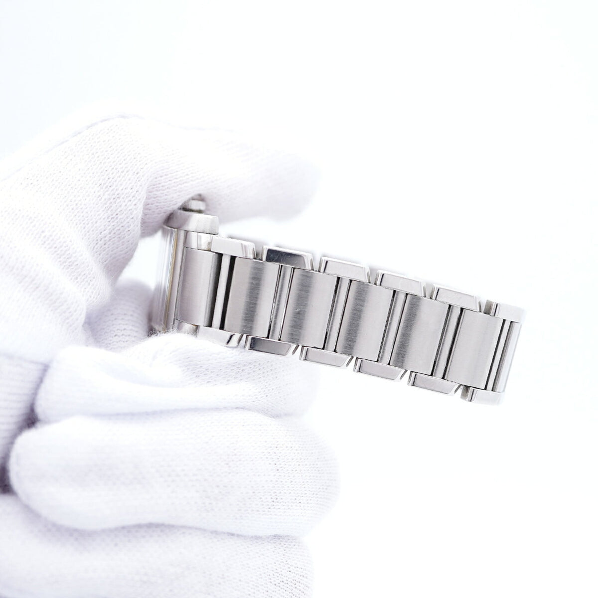 Cartier Tank Française SM W51008Q3 Ivory Dial 20mm Watch