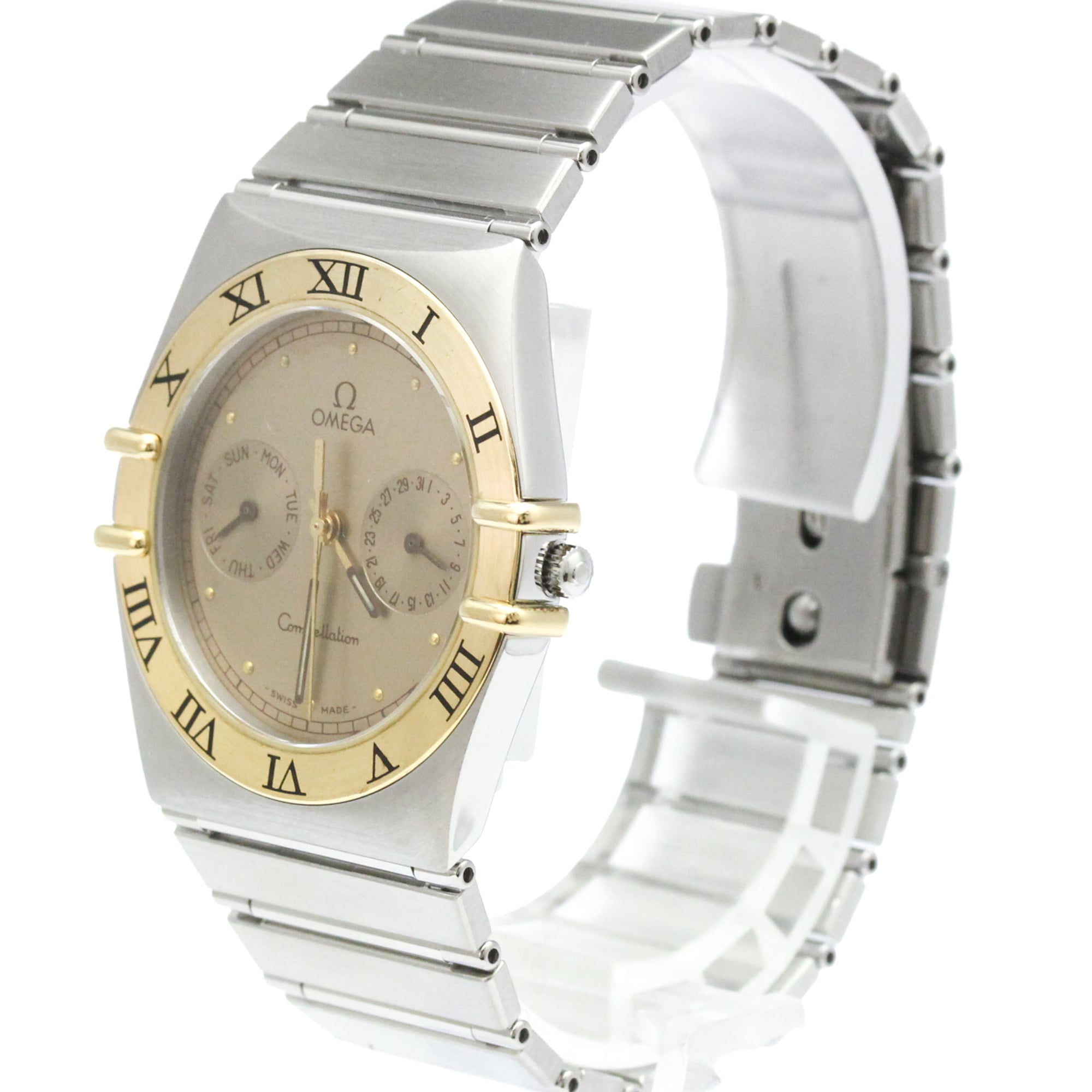 Omega Constellation 3.961.070 Gold Dial 33mm Watch