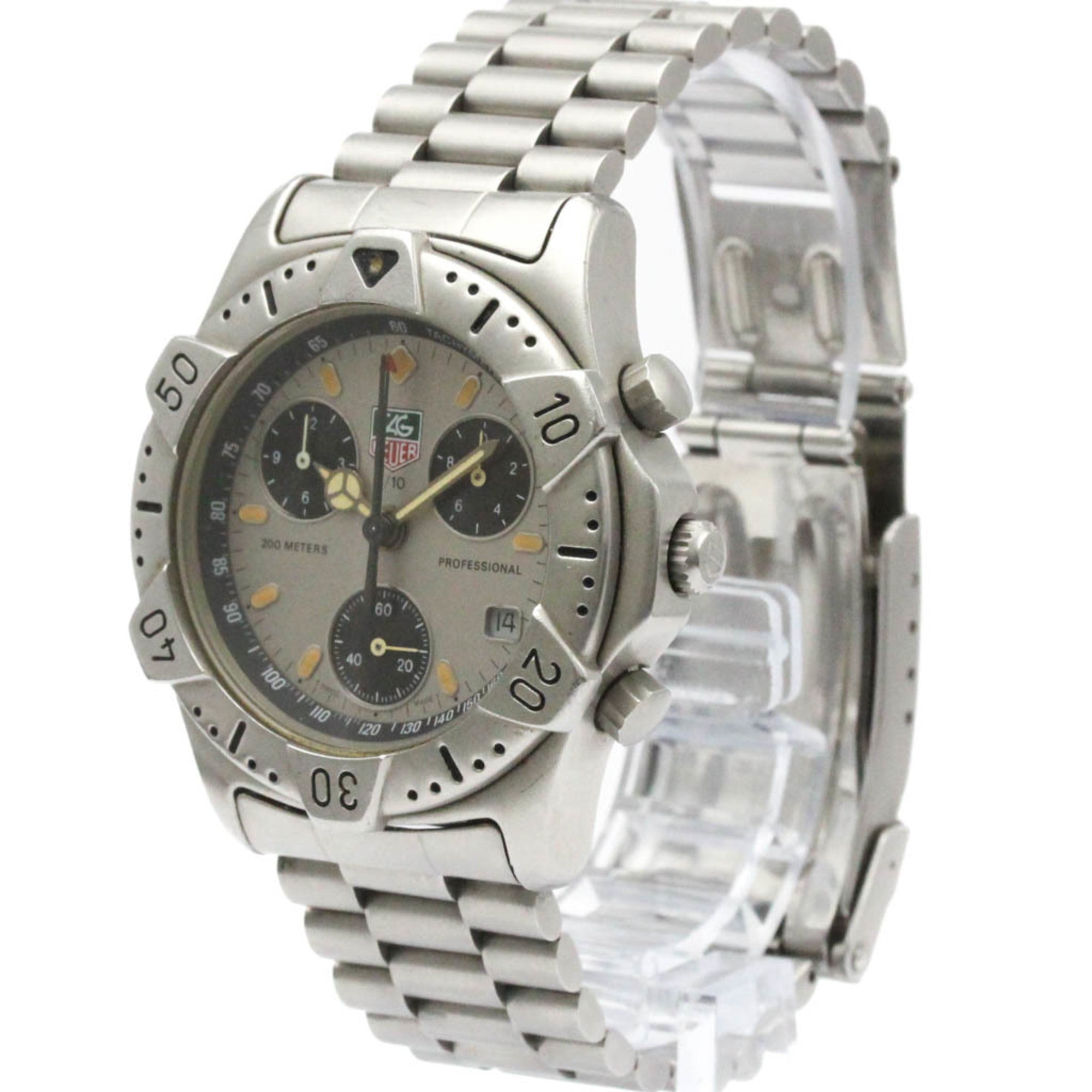 TAG Heuer Professional 540.206 Silver Dial 40mm Watch