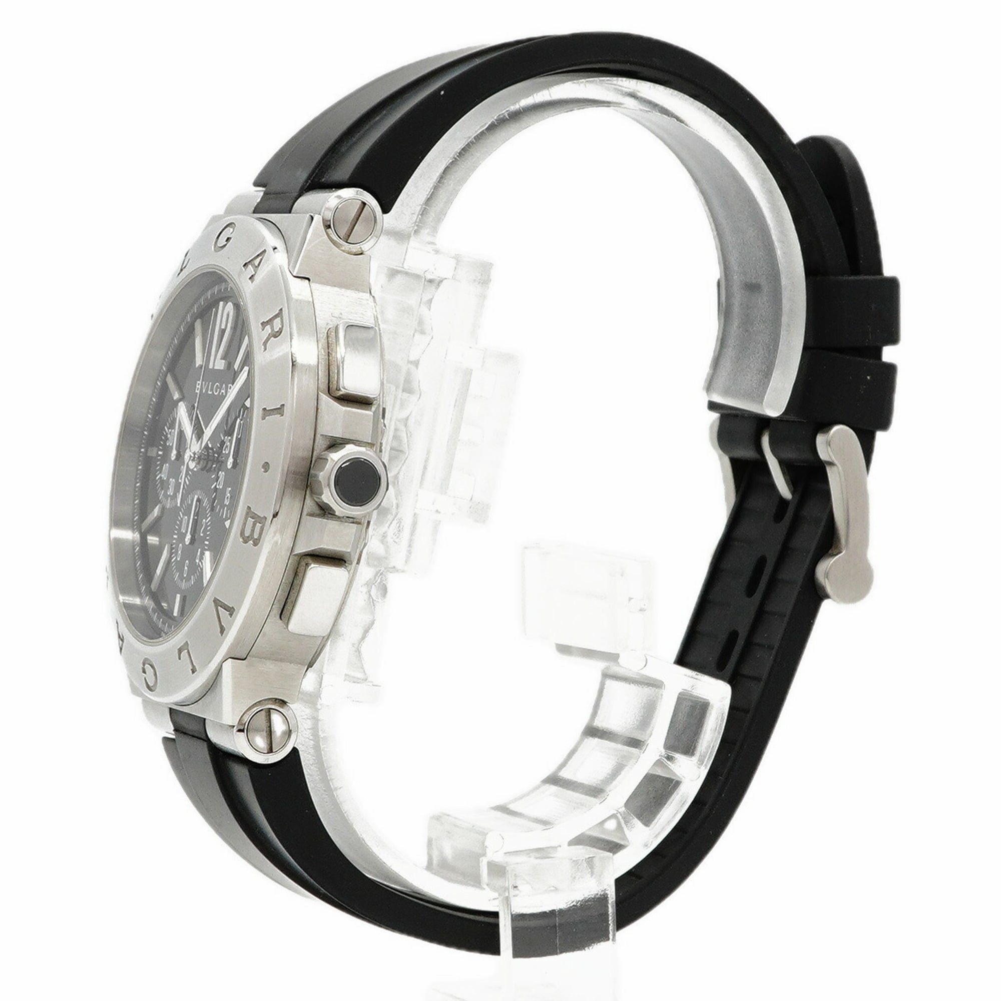 Bulgari Diagono DG41SCH Black Dial Men's Watch
