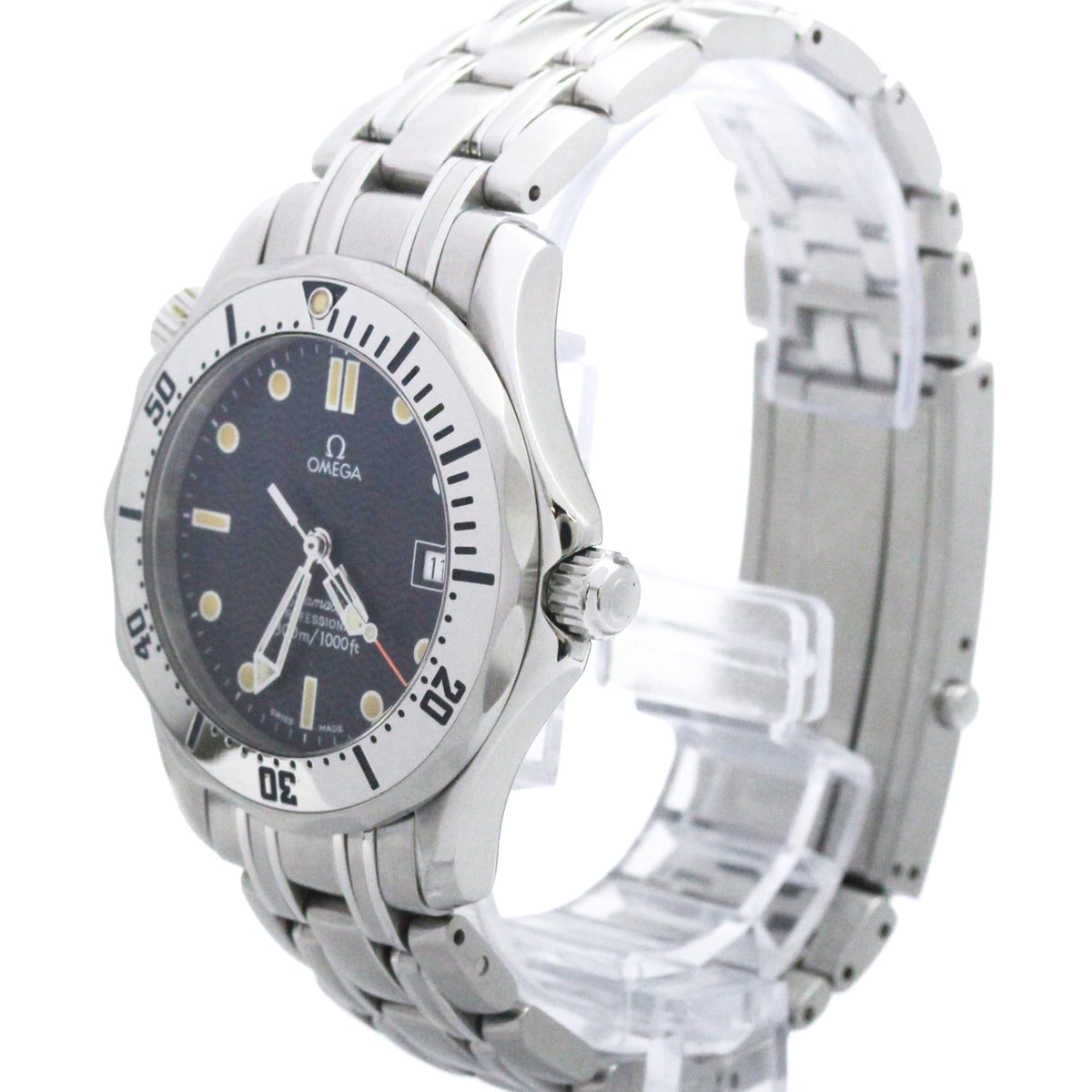 Montre Omega Seamaster 2562.8 à cadran bleu, 36 mm