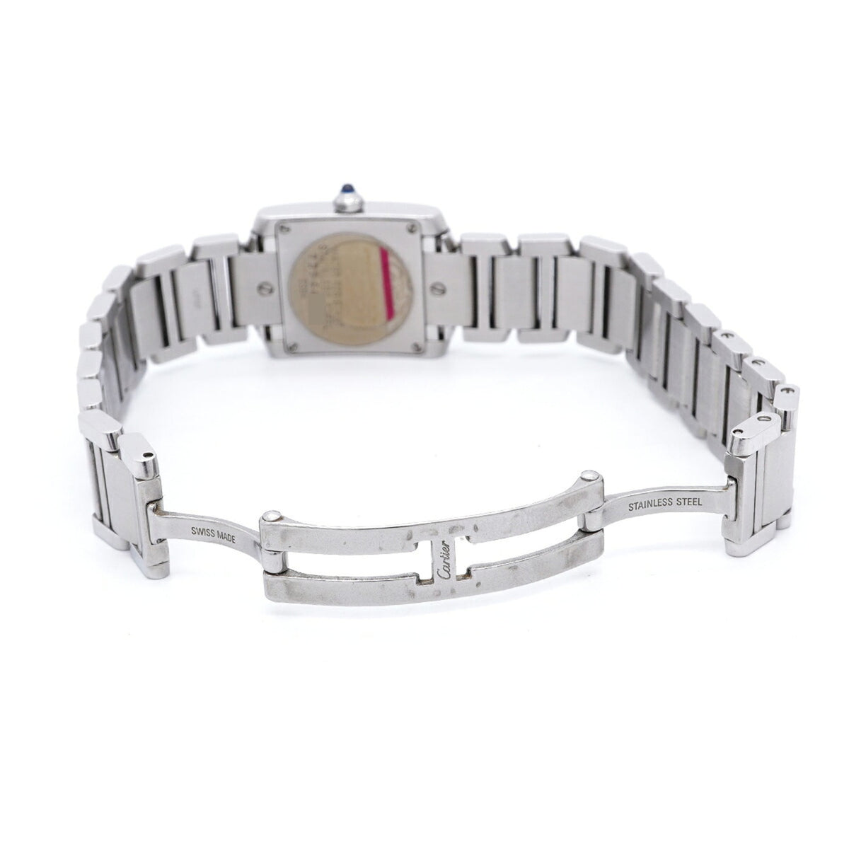 Montre Cartier Tank Française SM W51008Q3 Ivoire Cadran 20 mm