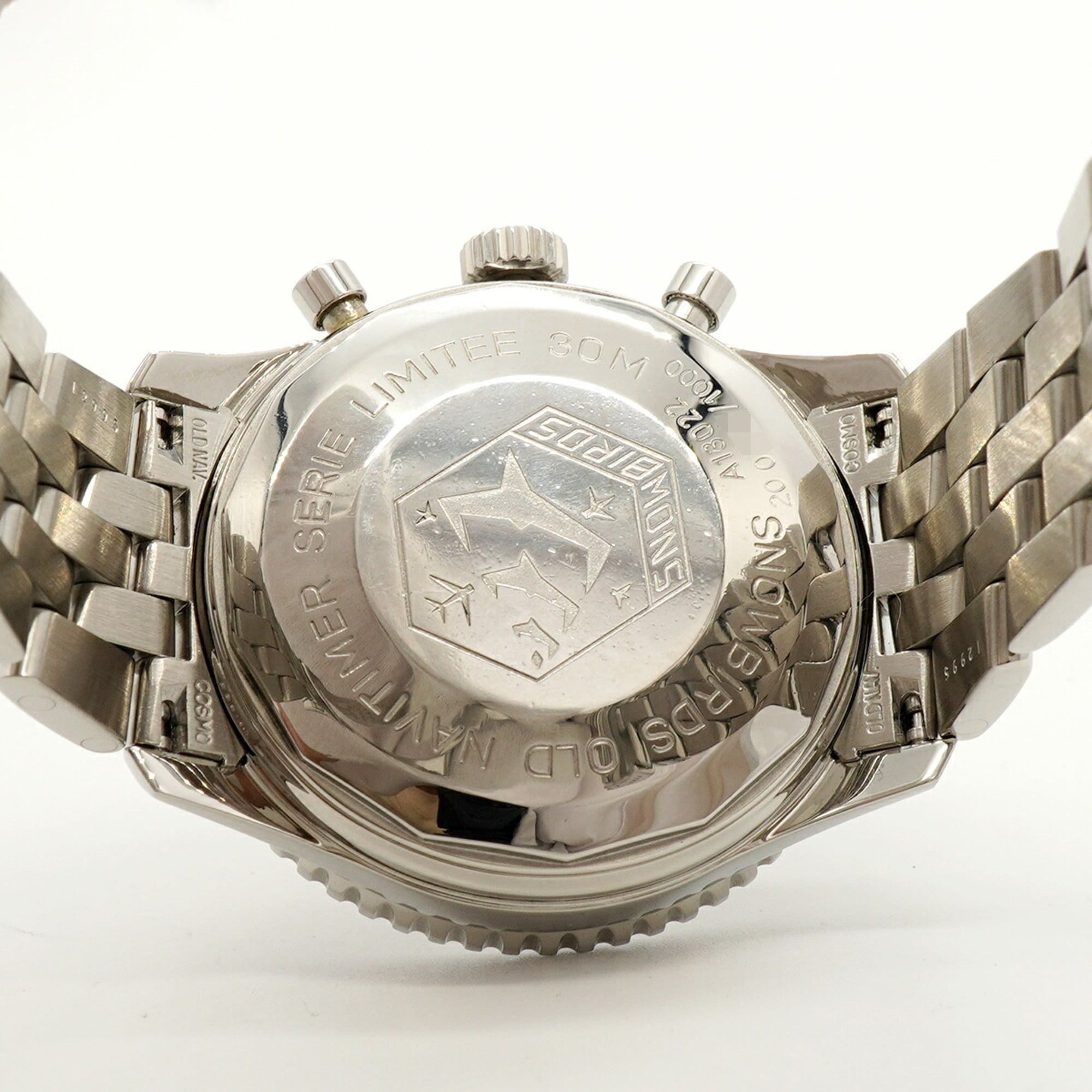 Breitling Old Navitimer Snowbirds A13022 Black Dial Men's Watch