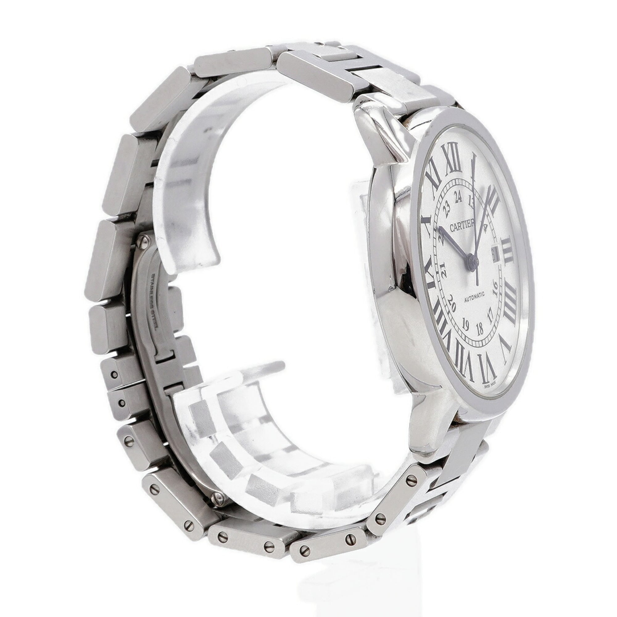 Cartier Ronde Solo XL W6701011 Silver Dial 42mm Watch