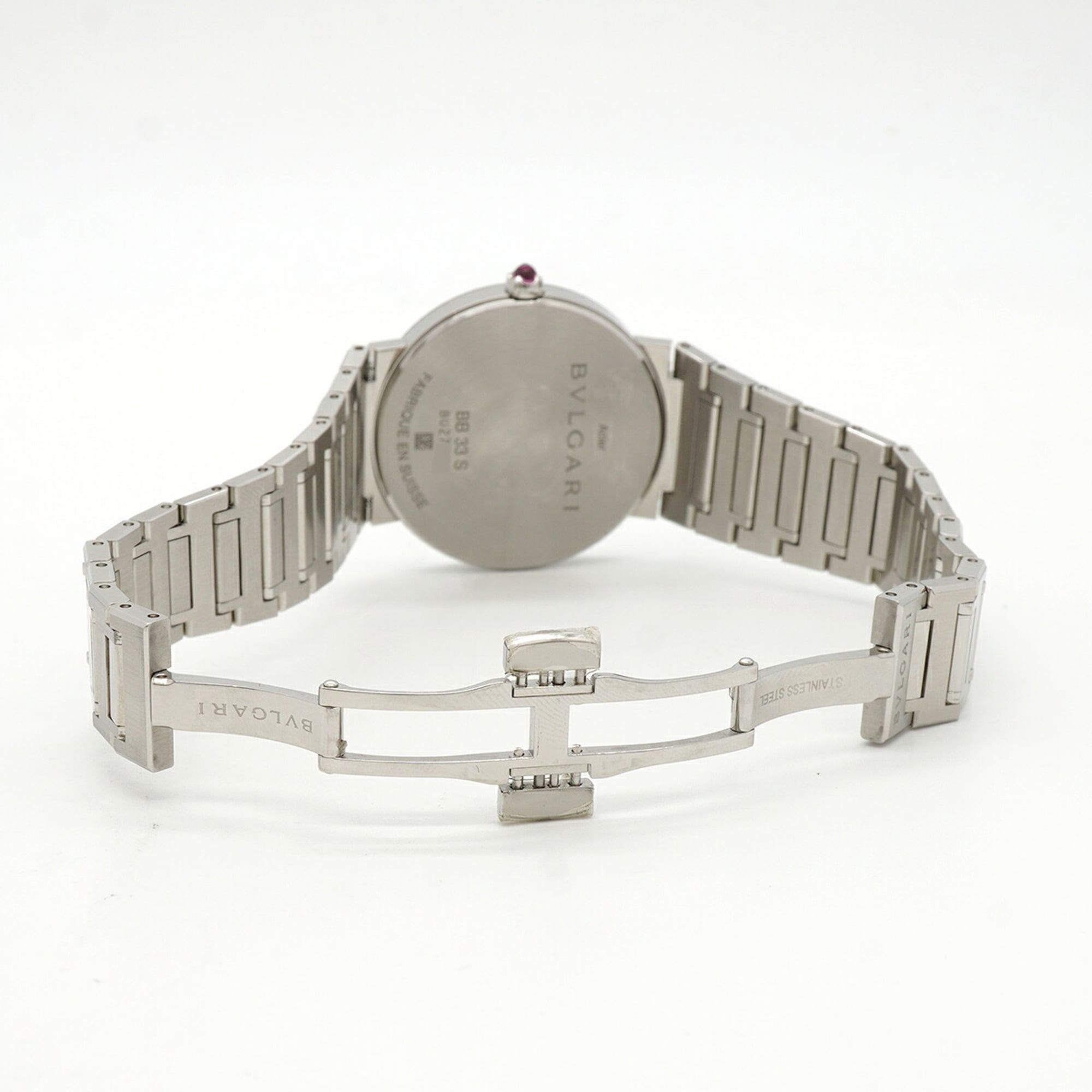 Bvlgari BB33S/103575 Silber Zifferblatt 33 mm Uhr