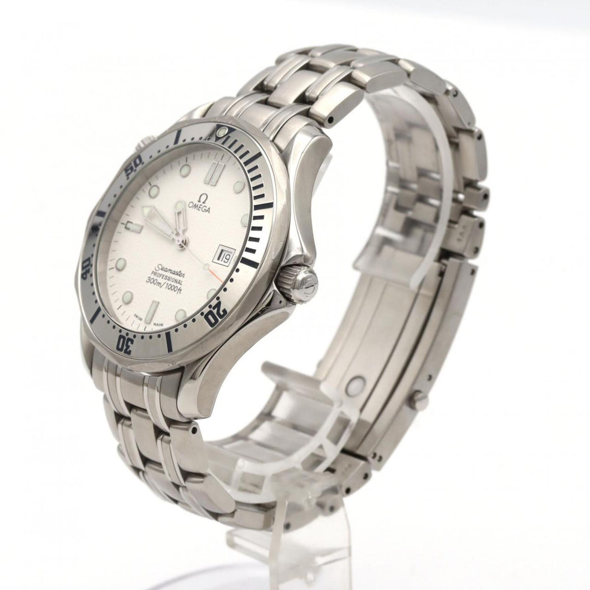 Omega Seamaster Professional 2542.2 horloge met witte wijzerplaat, 41 mm