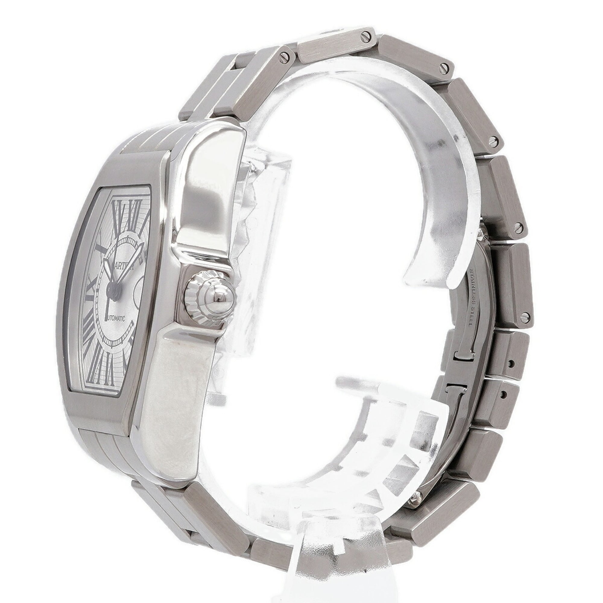 Cartier Roadster LM W6206017 Silver Dial 40mm Watch
