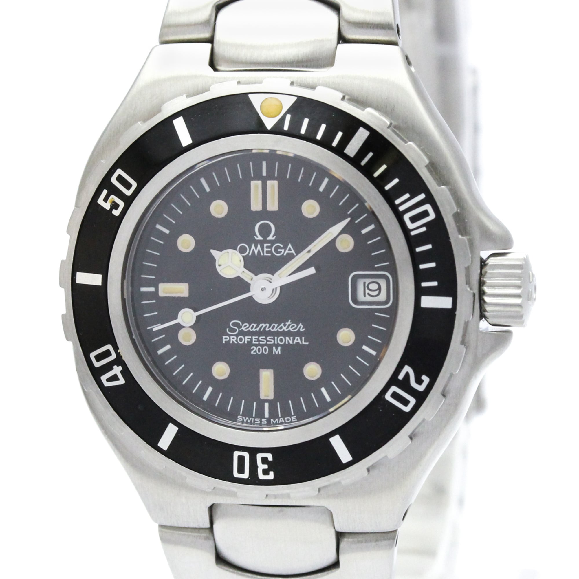Omega Seamaster 7.961.051 Black Dial 28mm Watch