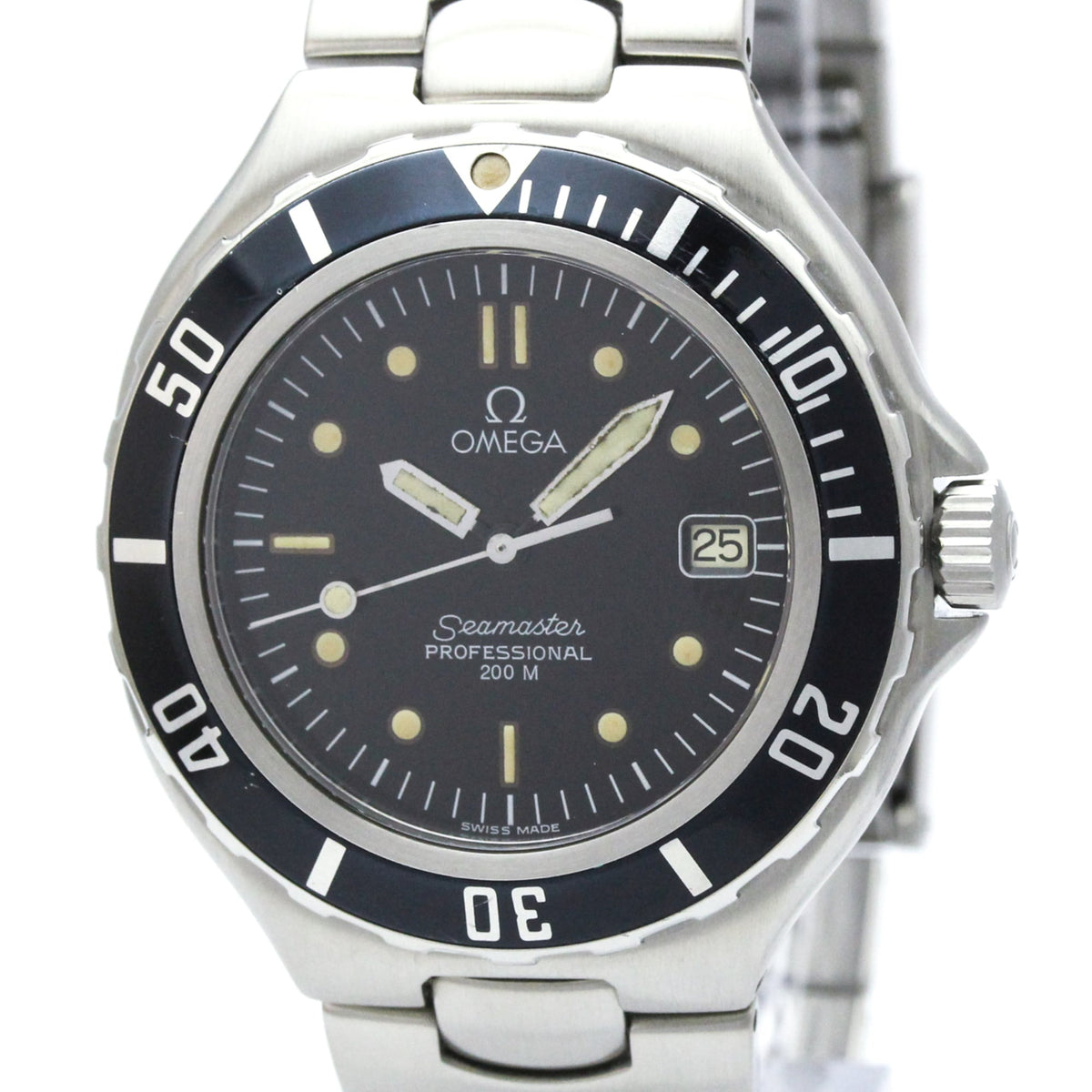 Omega Seamaster 3961062 Schwarz Zifferblatt 36 mm Uhr
