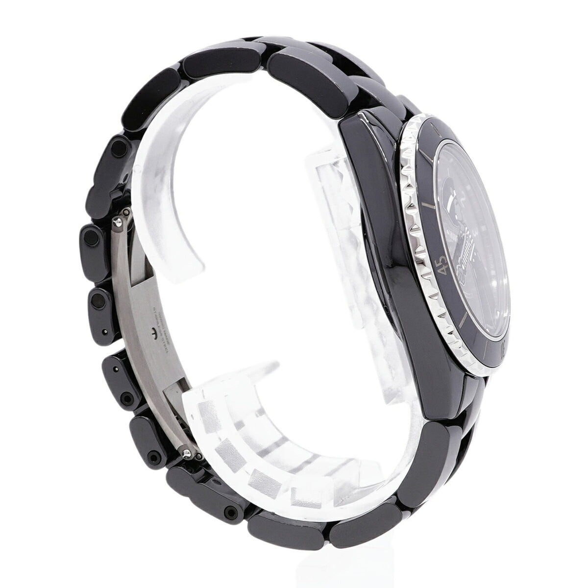 Chanel J12 Mademoiselle La Pausa H7609 Schwarz Zifferblatt 38 mm Uhr