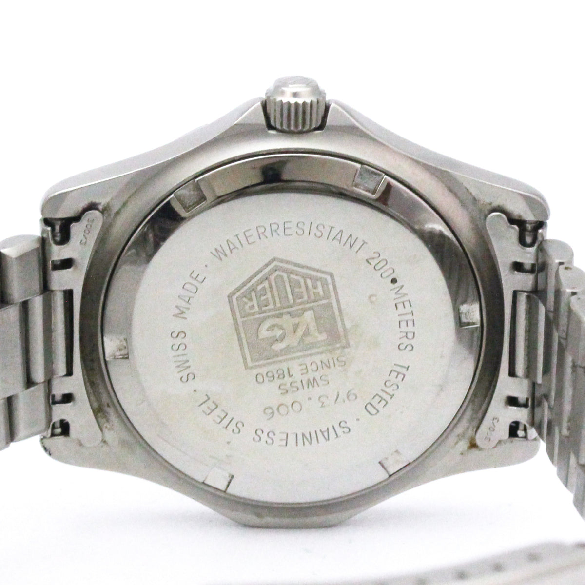 TAG Heuer Professional 973006 Black Dial 36mm Watch