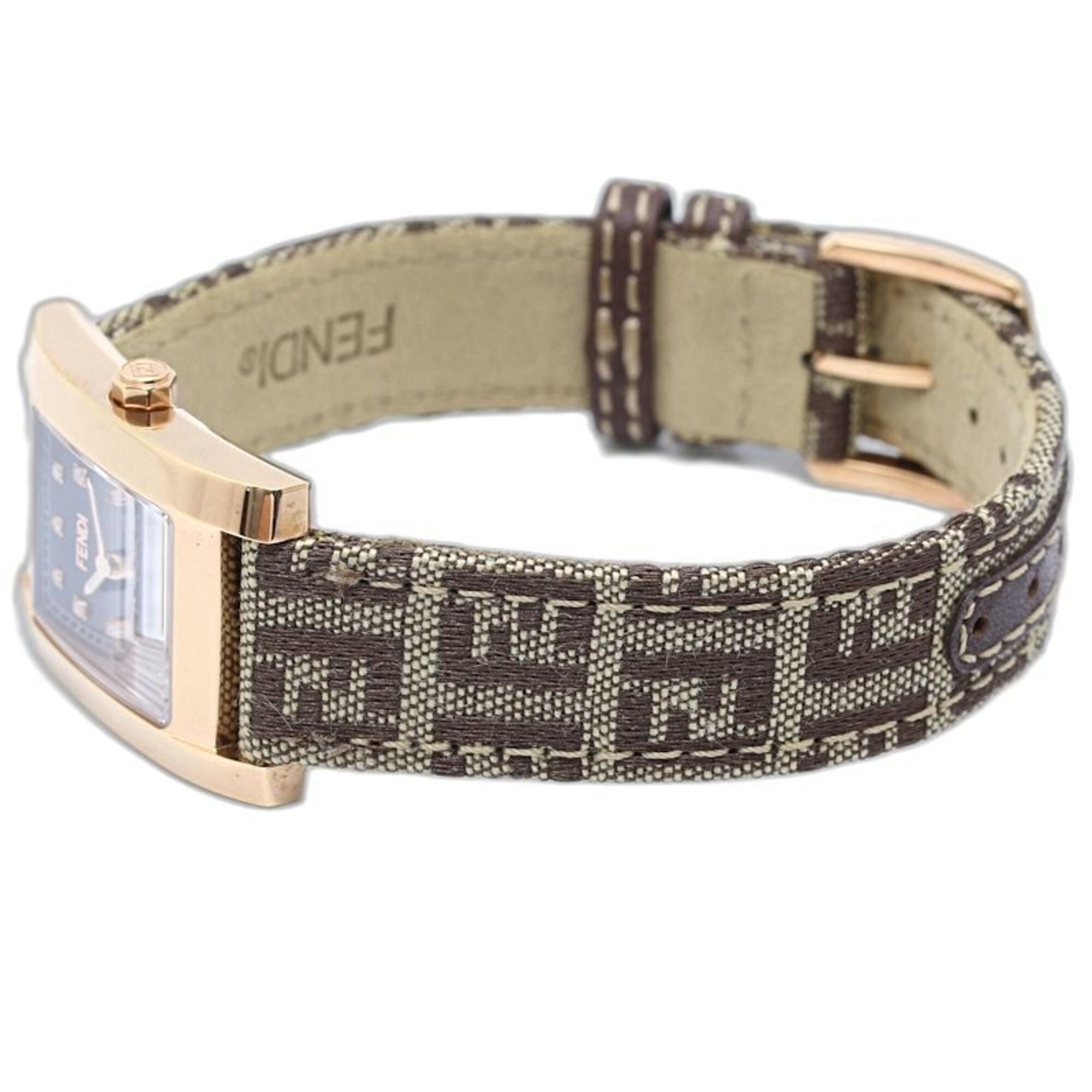 Fendi Classico F704222DF-N 7000L Brown Dial 22mm Watch