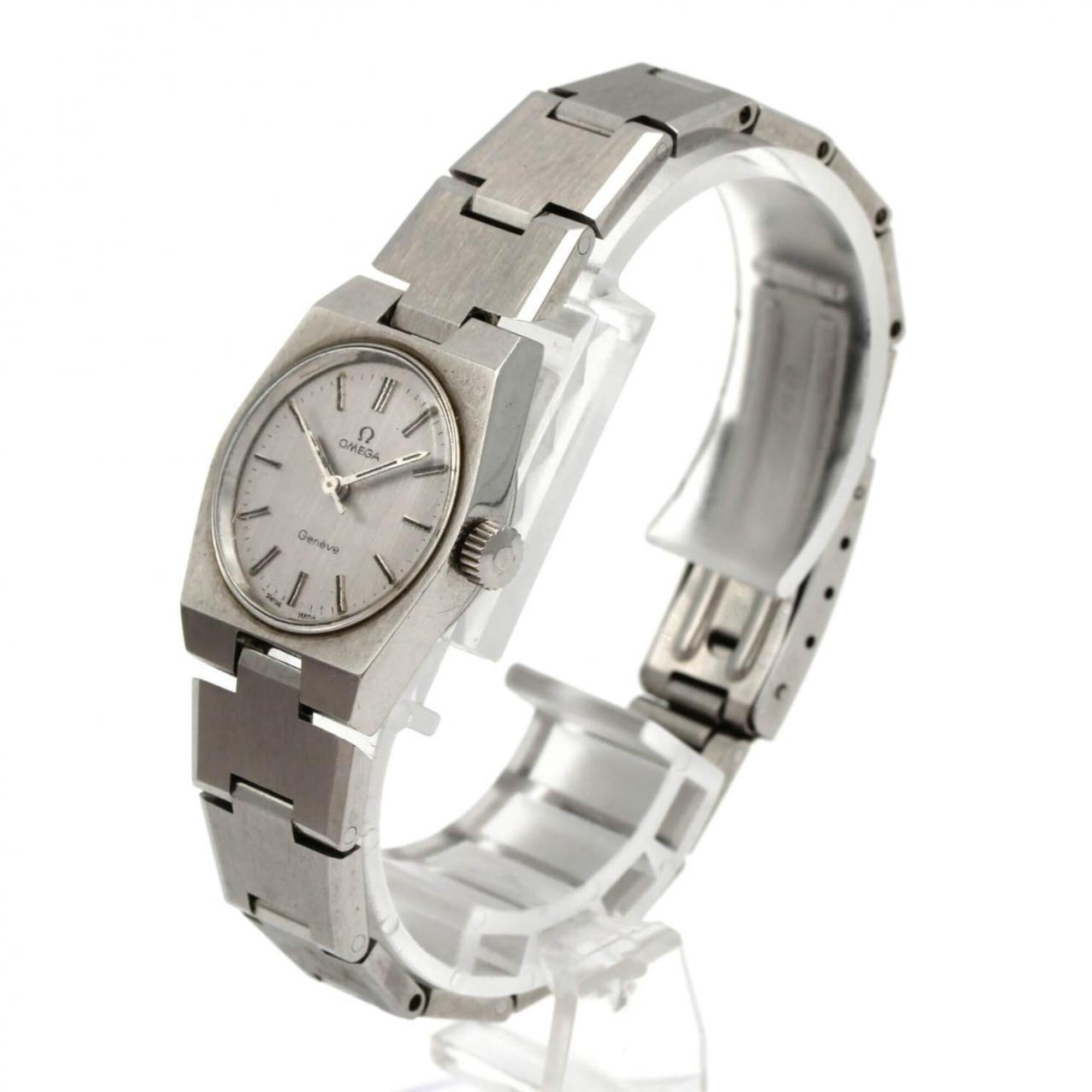 Omega Geneve Silver Dial 23mm Watch