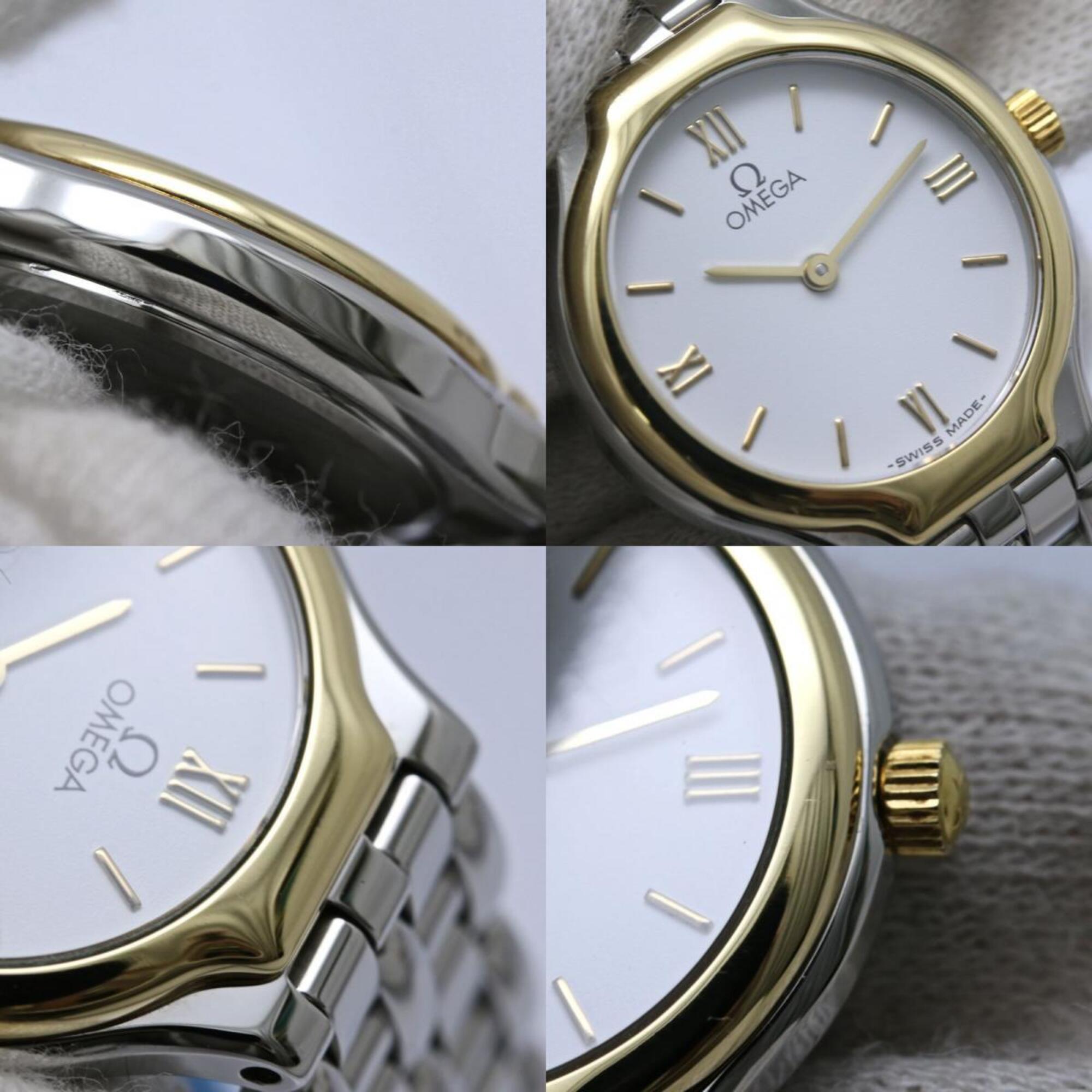 Omega De 4360.23.00 White Dial 23mm Watch