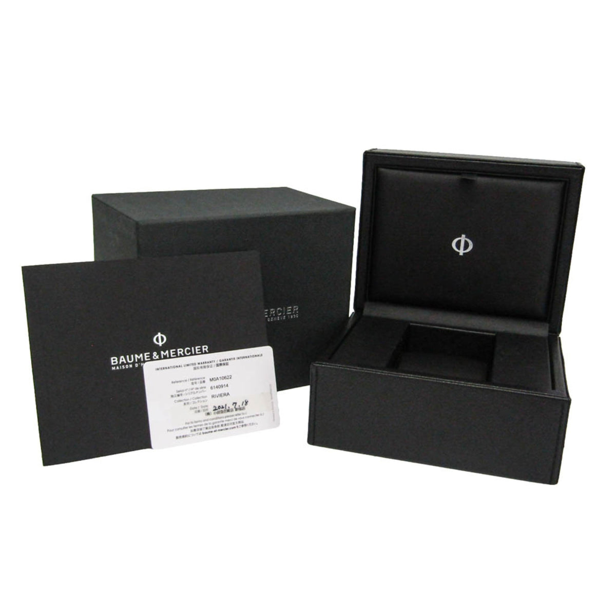 Baume & Mercier Riviera M0A10622 Silber Zifferblatt 42 mm Uhr