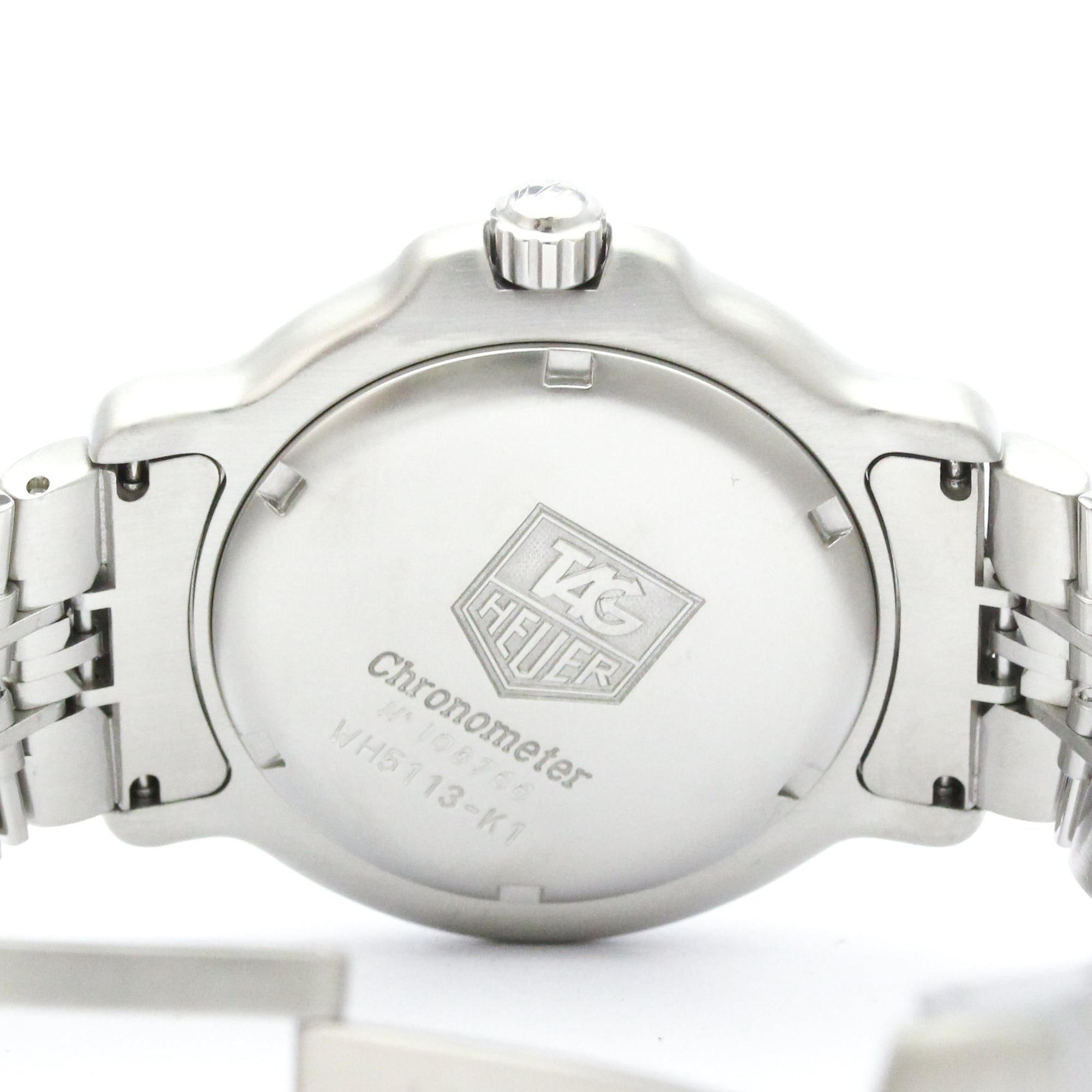 TAG HEUER 6000 Chronometer Steel Automatic Mens Watch WH5113