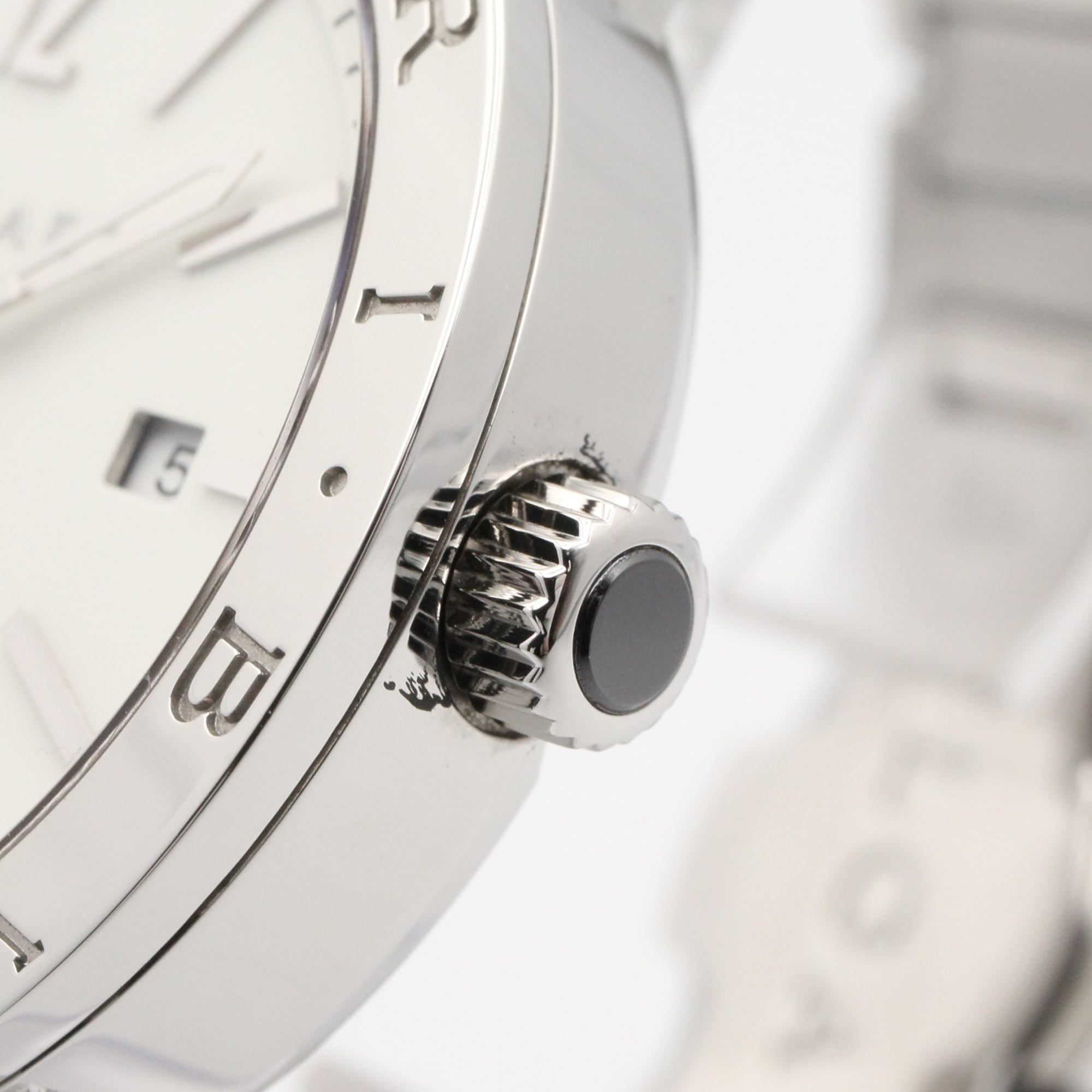Bulgari BVLGARI Stainless Steel White BB41S