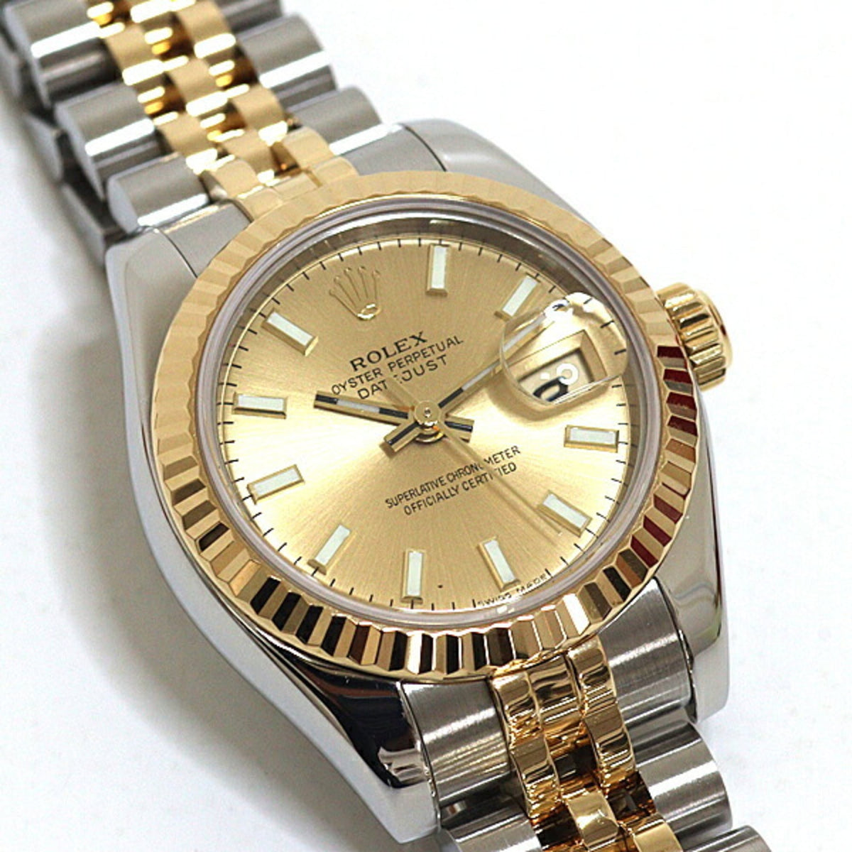 Rolex Datejust 179173 Champagne Dial 26mm Watch