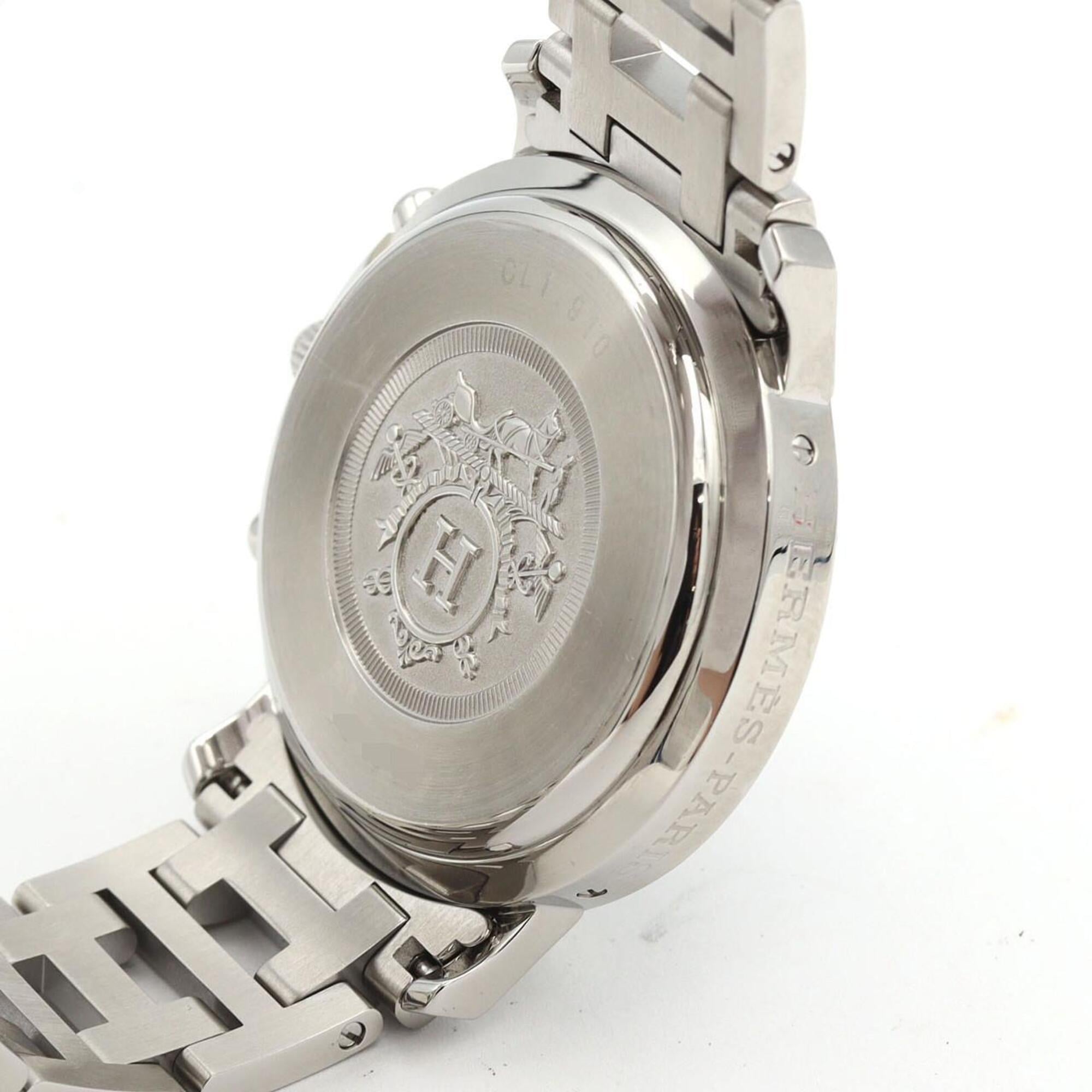 Hermes Clipper CL1.910 Black Dial 38mm Watch
