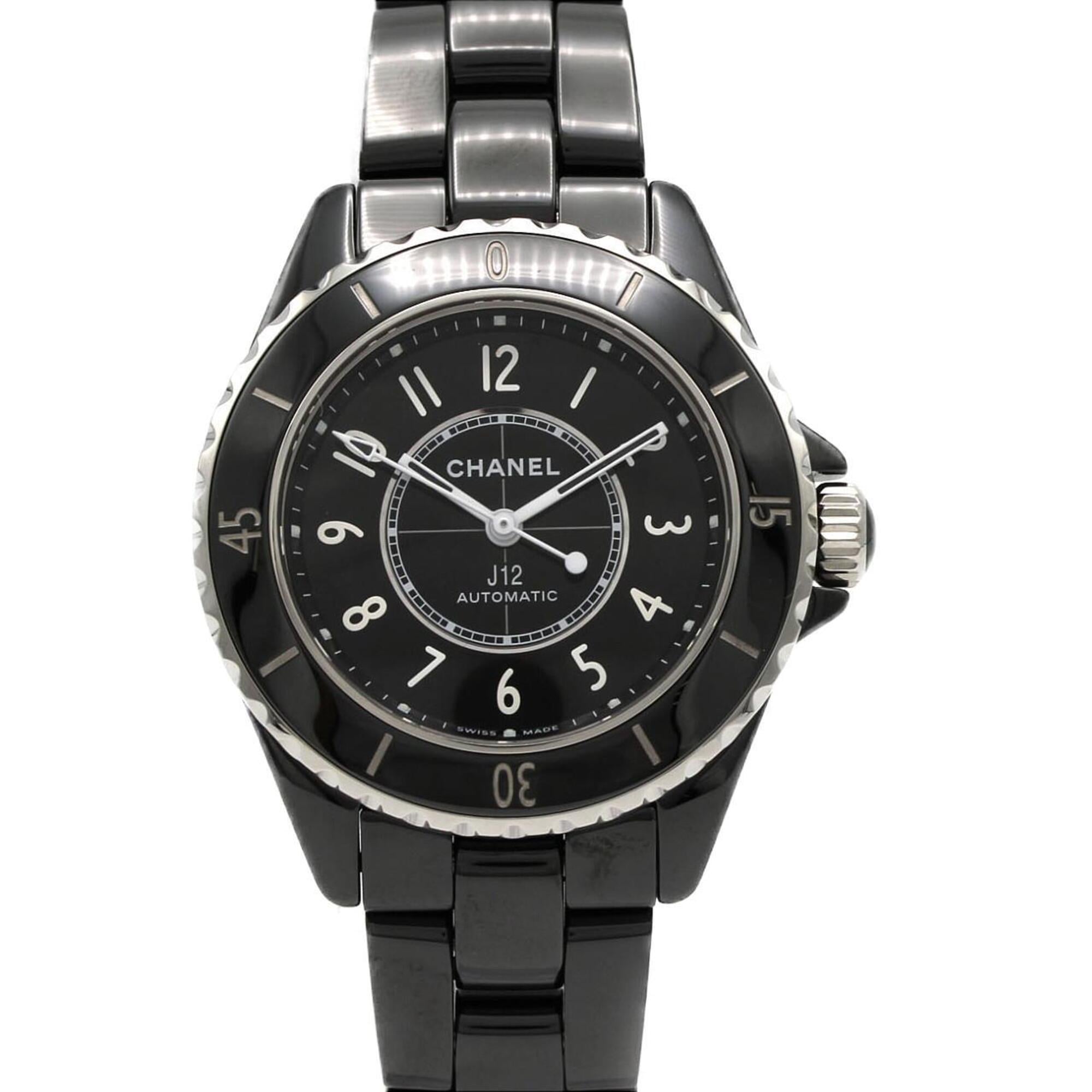 Chanel J12 Caliber 12.2 33mm H5696 Black Dial 33mm Watch