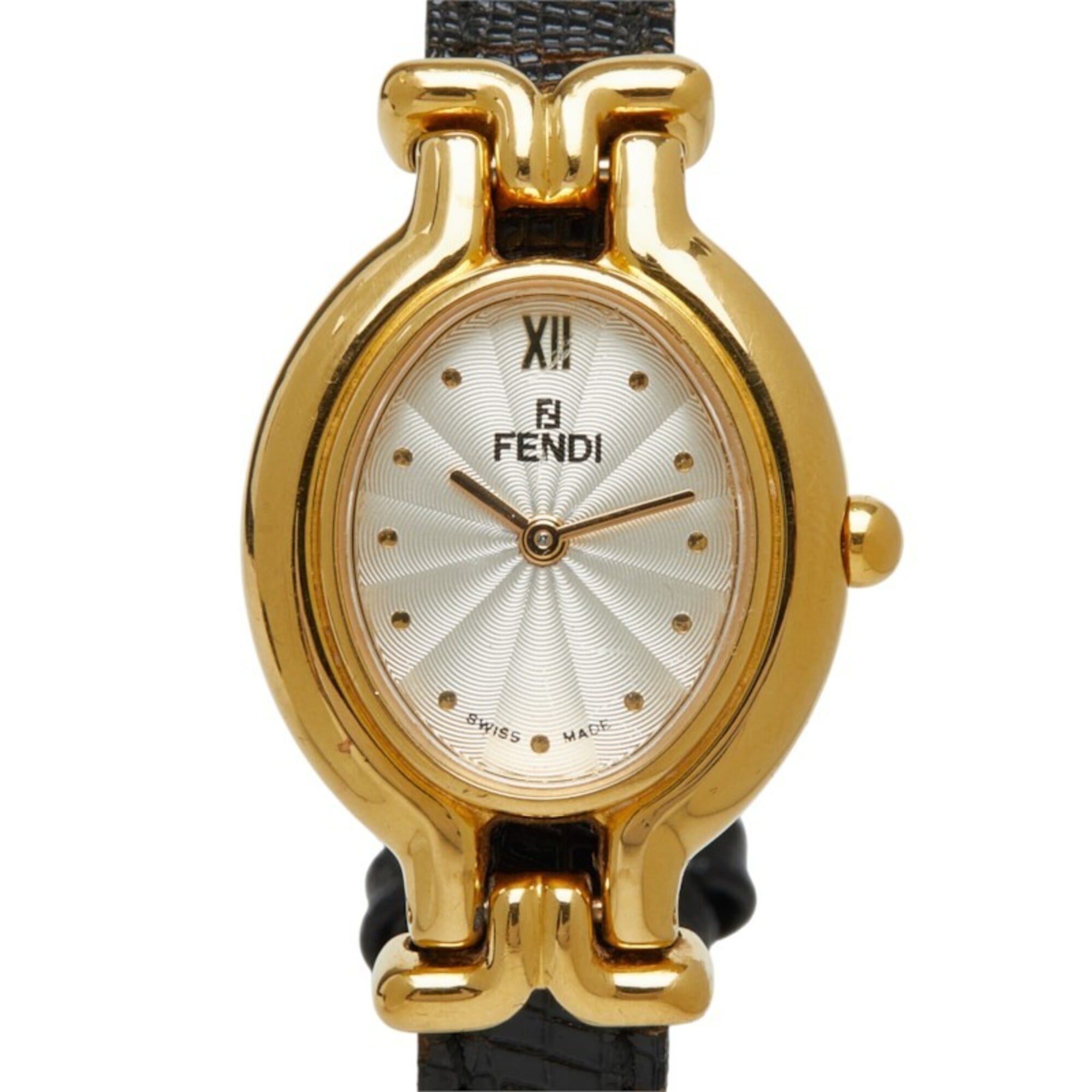 Montre Fendi Chameleon à bracelet interchangeable, 5 couleurs, cadran 640L, 24 mm