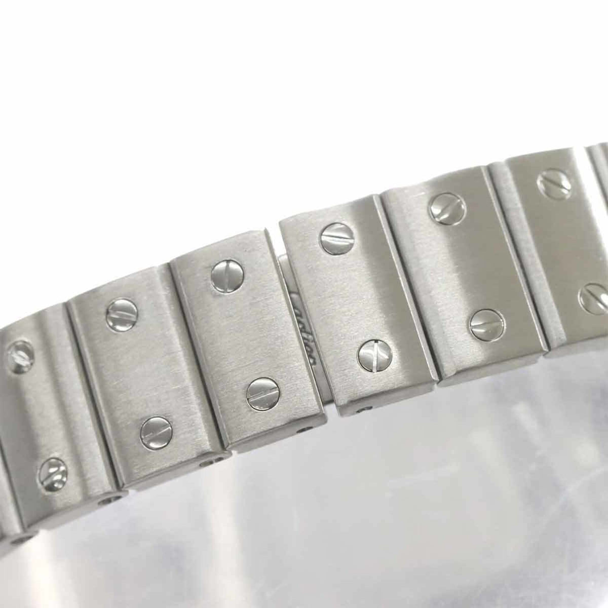 Cartier Santos Galbee SM W20044D6 Silber Zifferblatt 24 mm Uhr