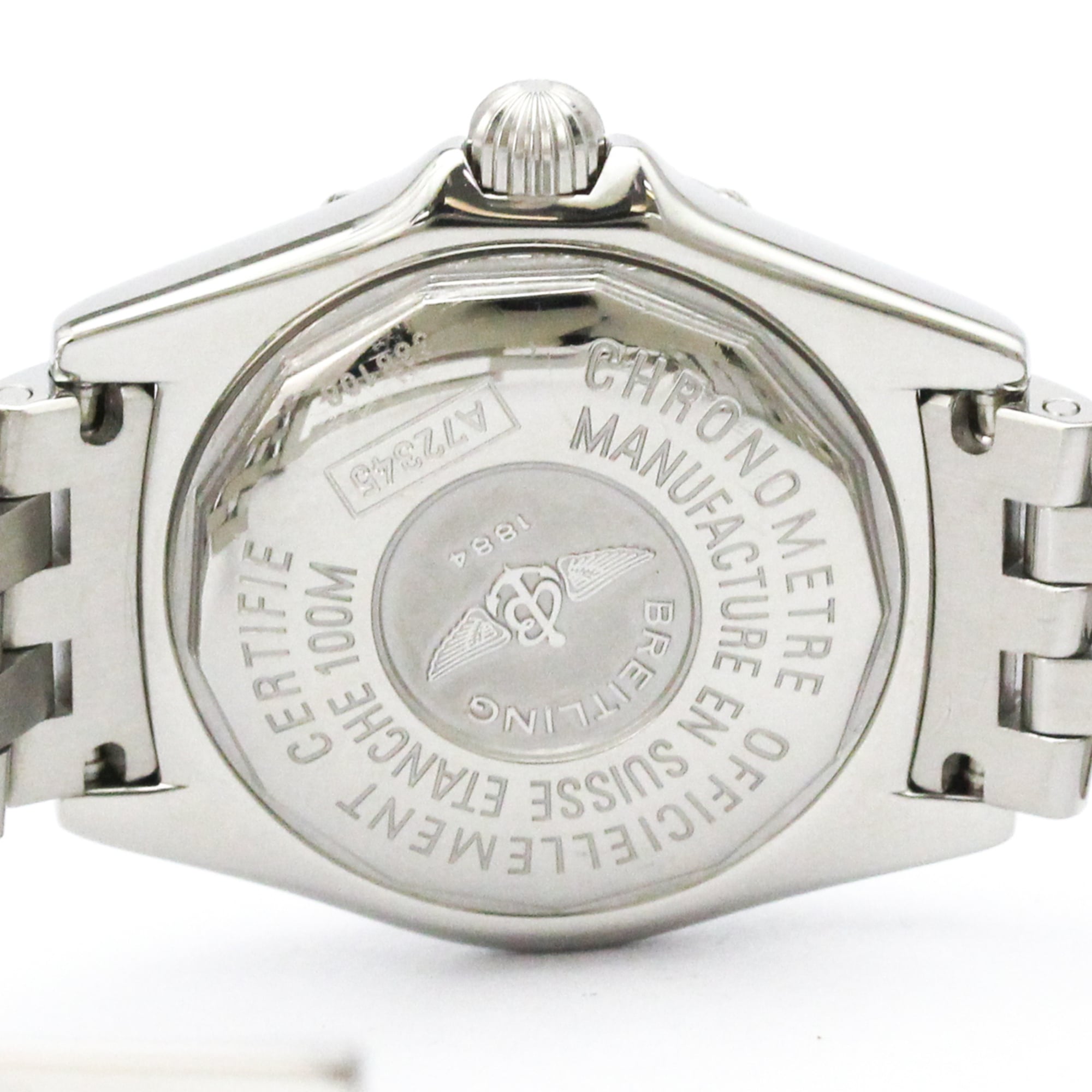 Breitling Callistino A72345 Blue Dial 29mm Watch