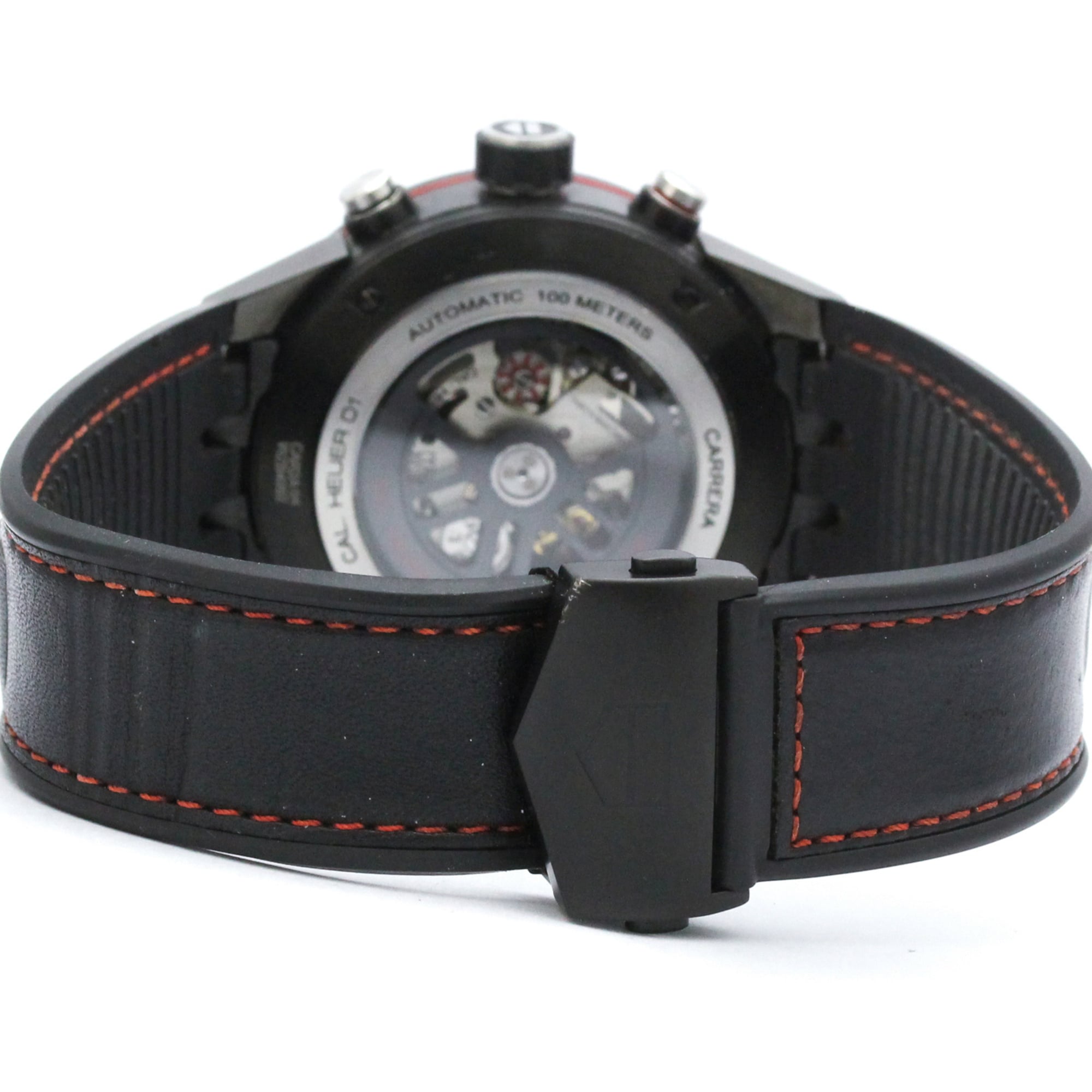 TAG Heuer Carrera CAR2A1H Black Dial 45mm Watch