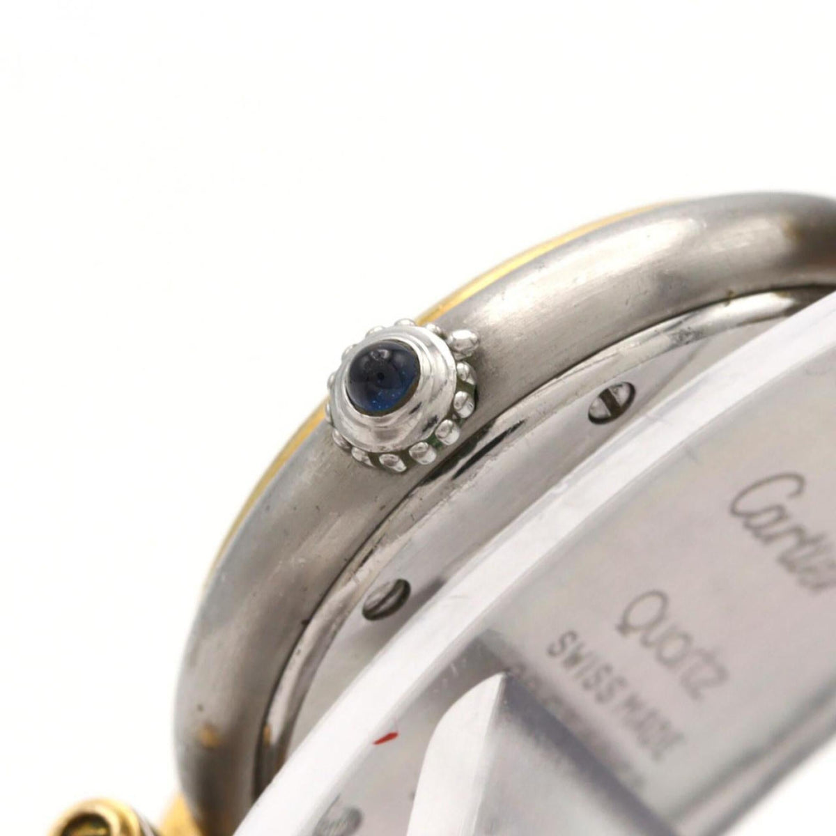 Cartier Panthère Vendôme SM 2-reihig Silber Zifferblatt 23 mm Uhr