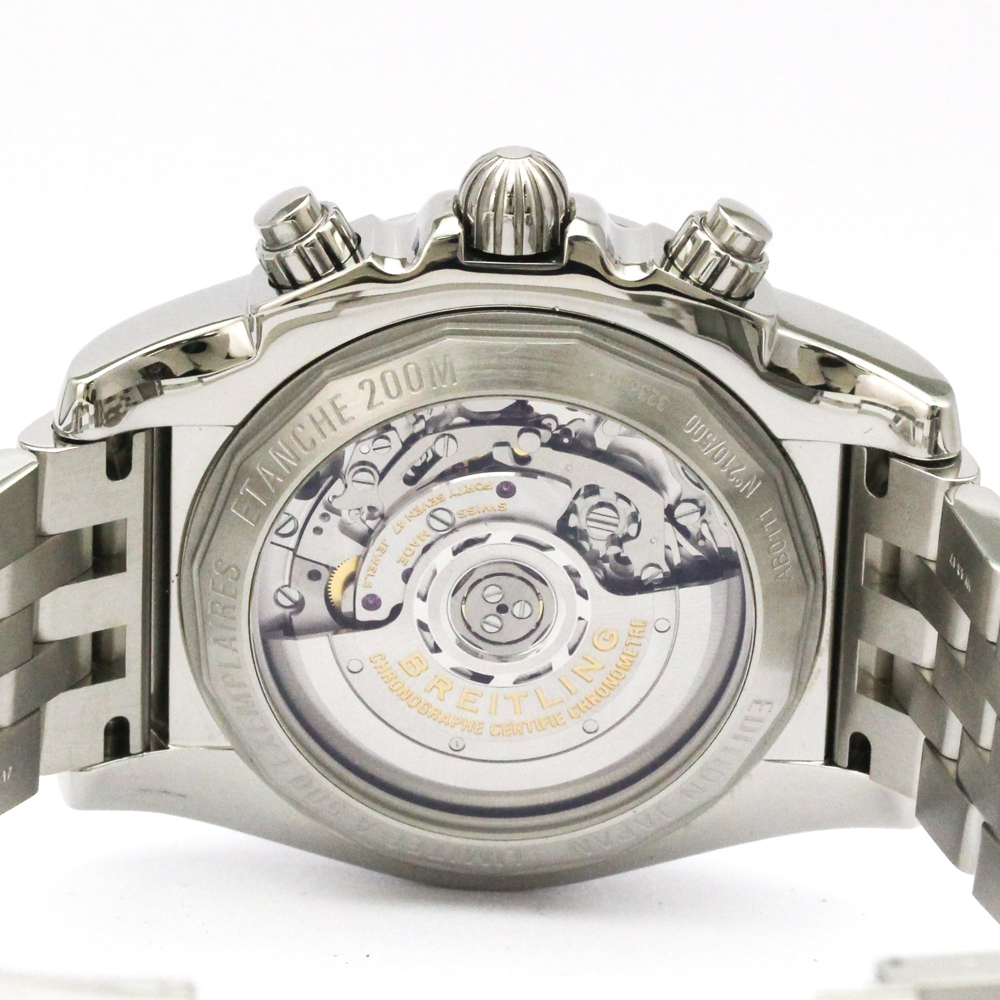 BREITLING Chronomat 44 Japan LTD MOP stalen herenhorloge AB0111