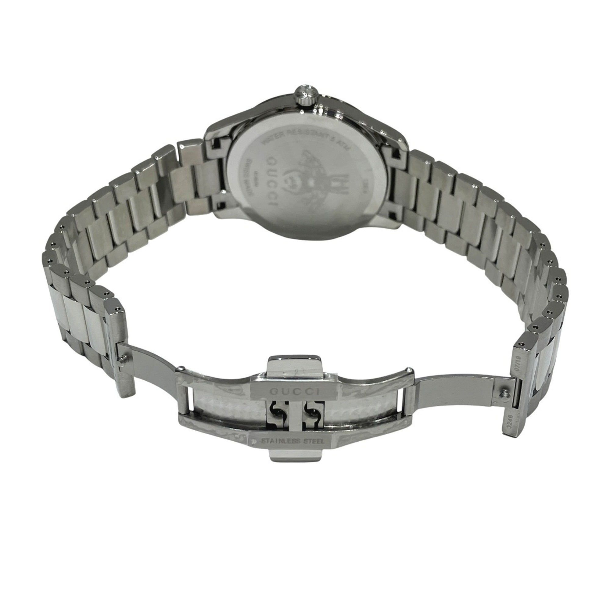 Gucci GUCCI G-Timeless Bee Total weight 108.5g Stainless steel Quartz Silver dial 126.4