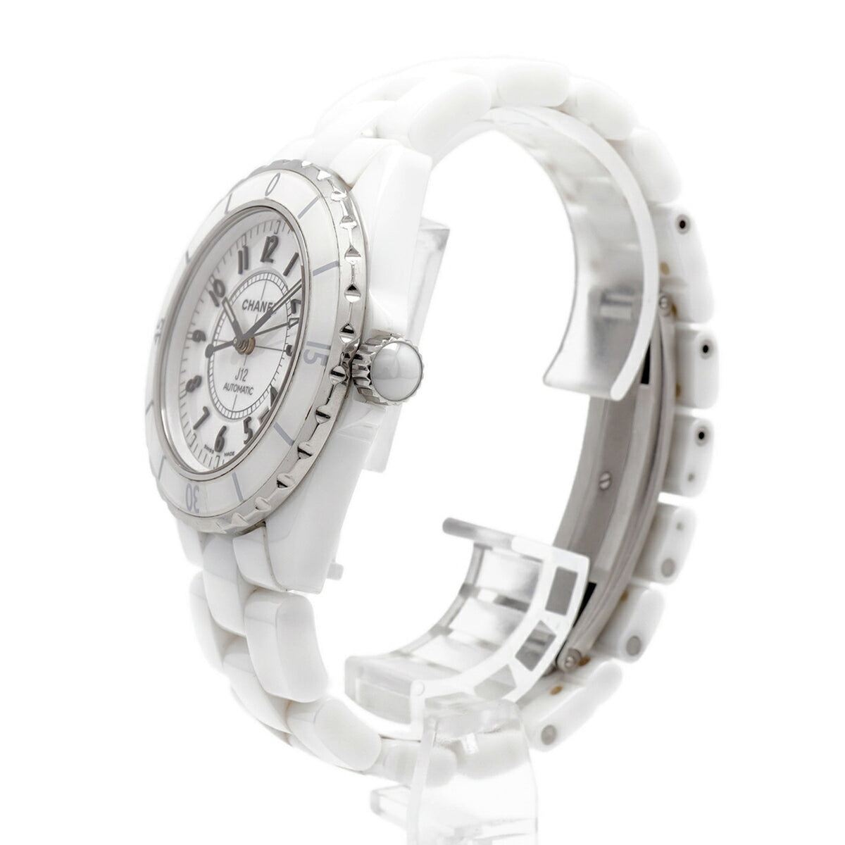Chanel J12 H0970 White Dial 39mm Watch