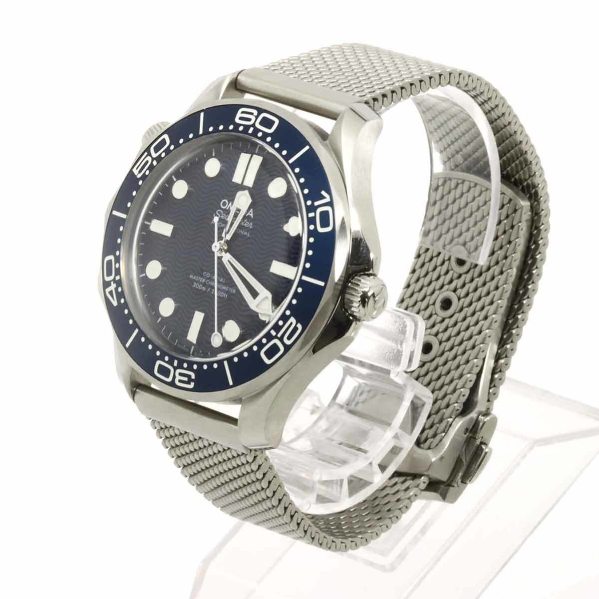 Omega Seamaster Diver 300 Co-Axial Master Chronometer 210 30 42 20 03 002 Blue Dial 42mm Watch