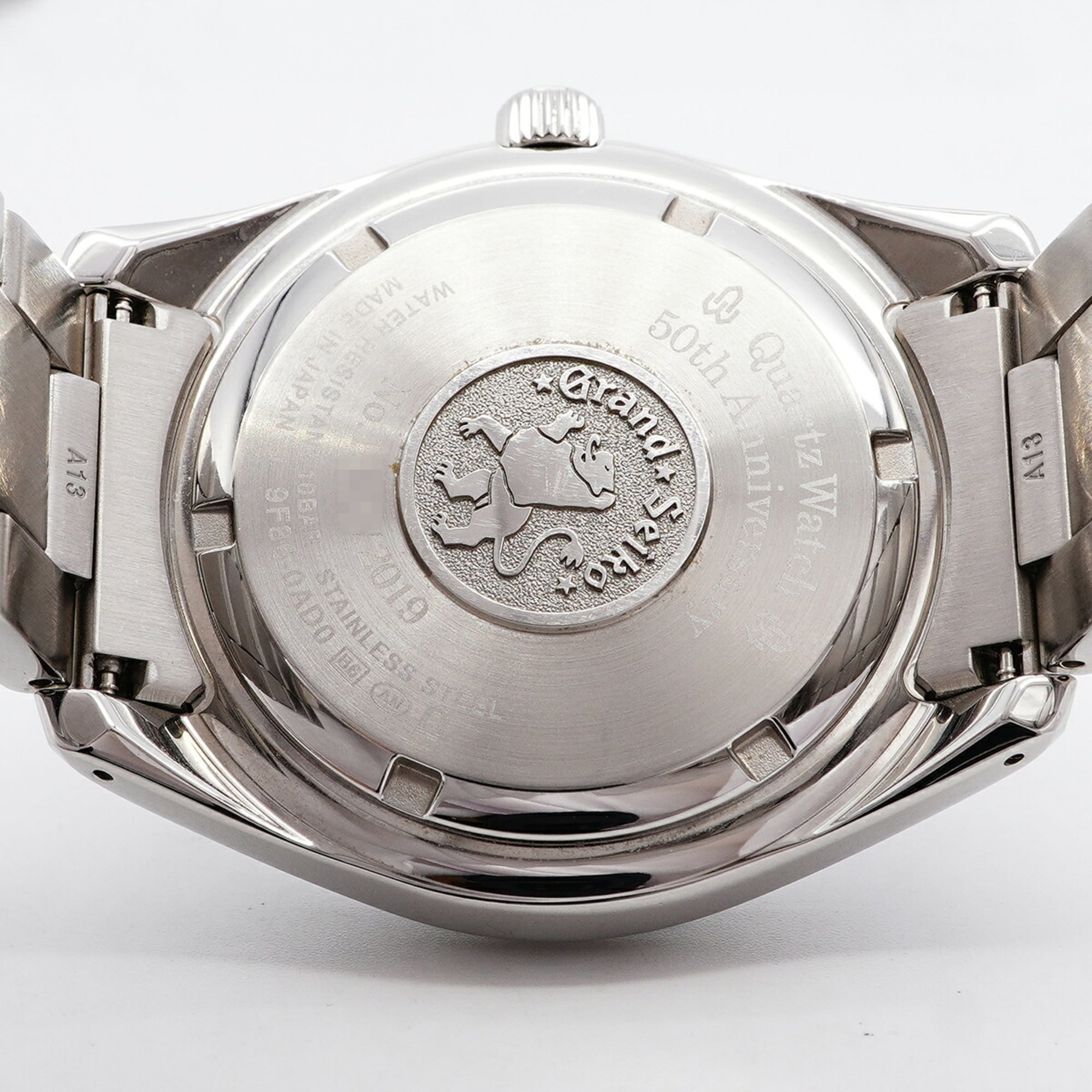 Grand Seiko Seiko Grand GMT 50th Anniversary SBGN009/9F86-0AD0 Navy Dial 40mm Watch