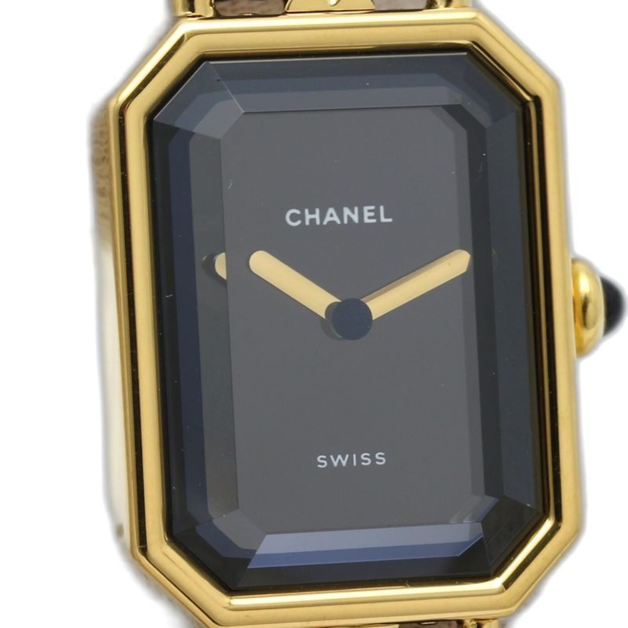 Chanel Premiere H0001 483011001 Black Dial 20mm Watch