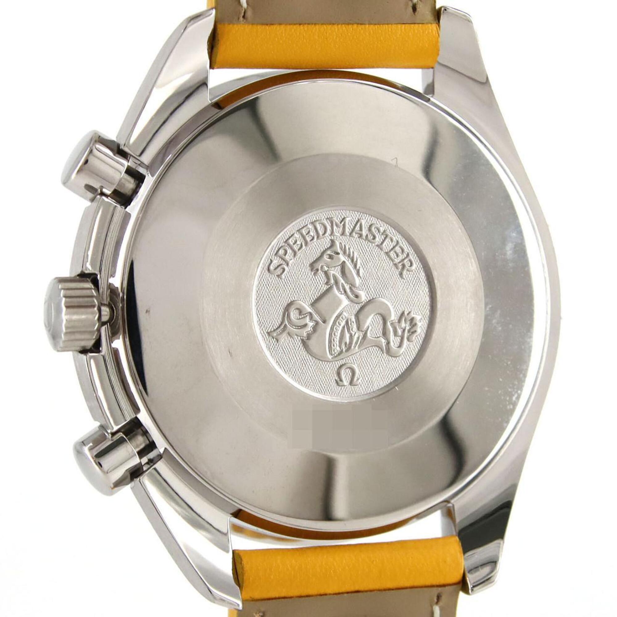Omega Speedmaster Racing 3810.12.40 Yellow Dial 39mm Watch