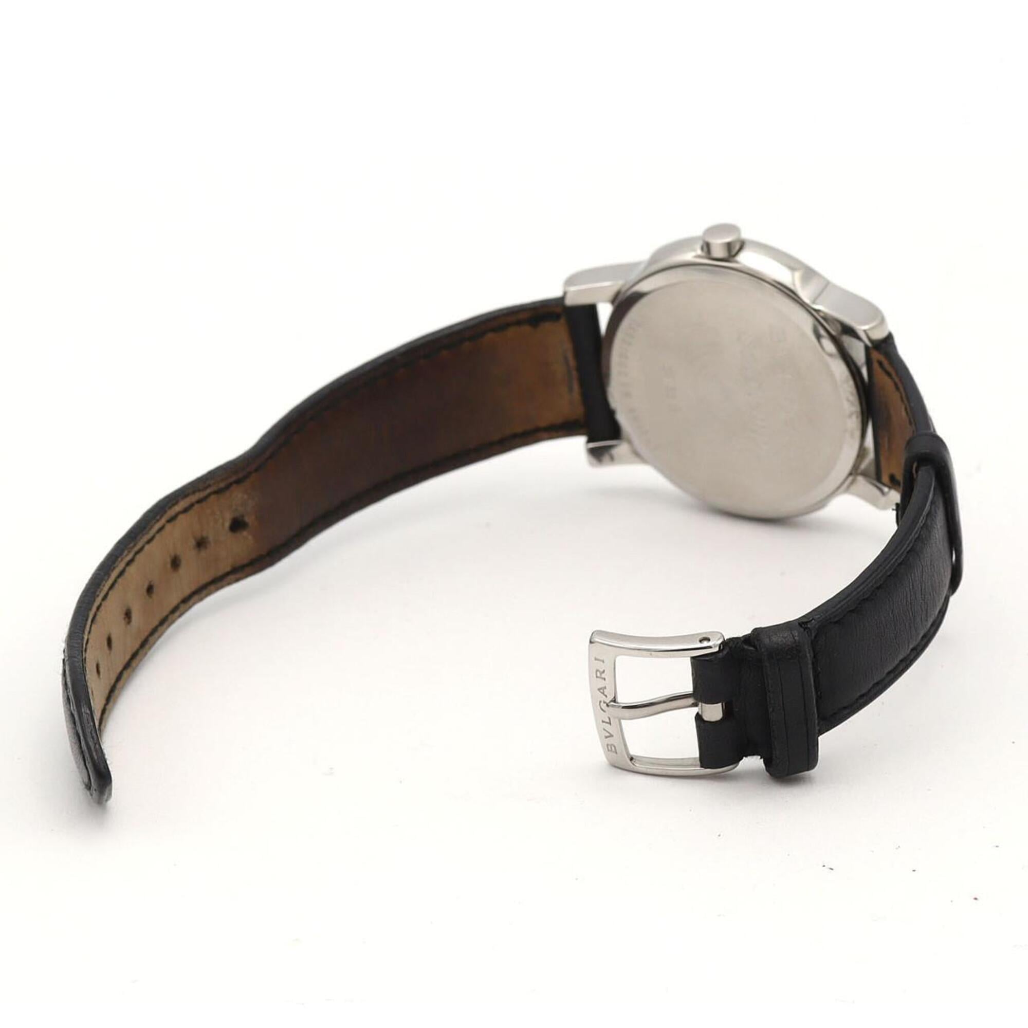 Bvlgari Bulgari Solotempo ST35S/ST35SLD Black Dial 35mm Watch
