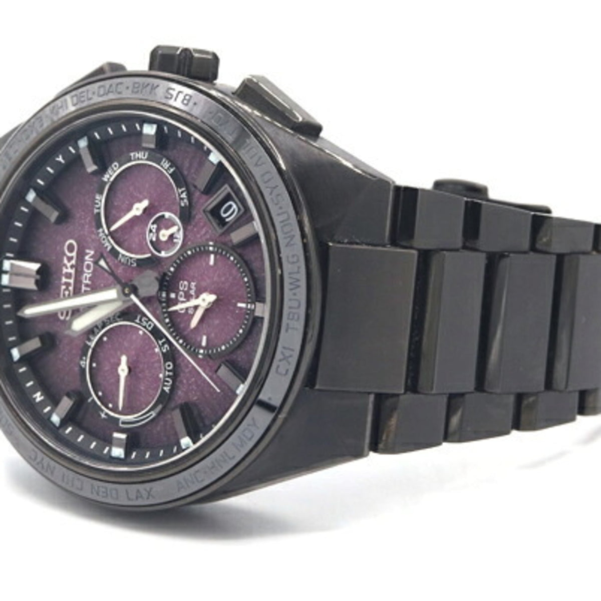 Seiko NEXTER Series 2022 SBXC123 Purple Dial 43mm Watch