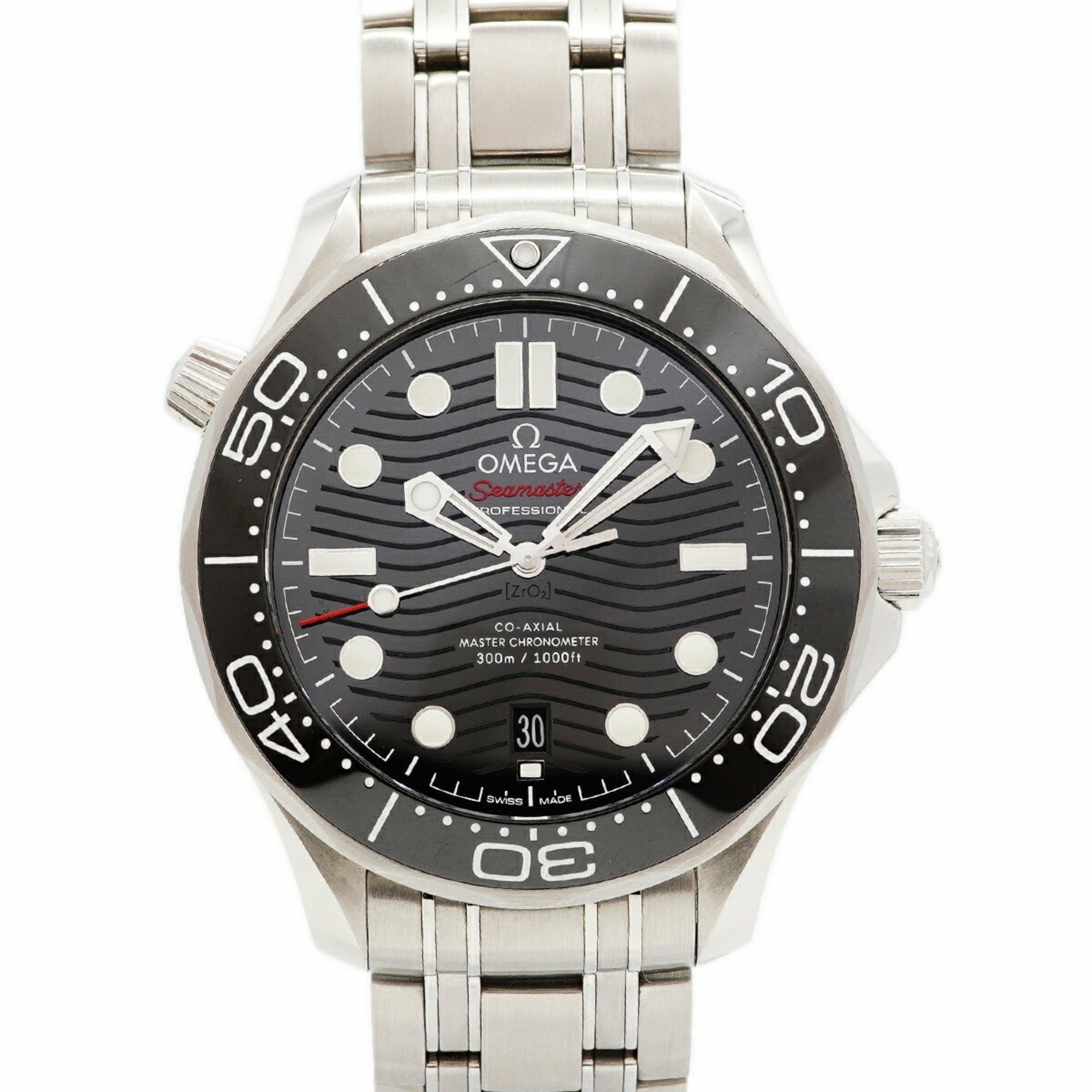Omega Seamaster 210.30.42.20.01.001 Black Dial Men's Watch