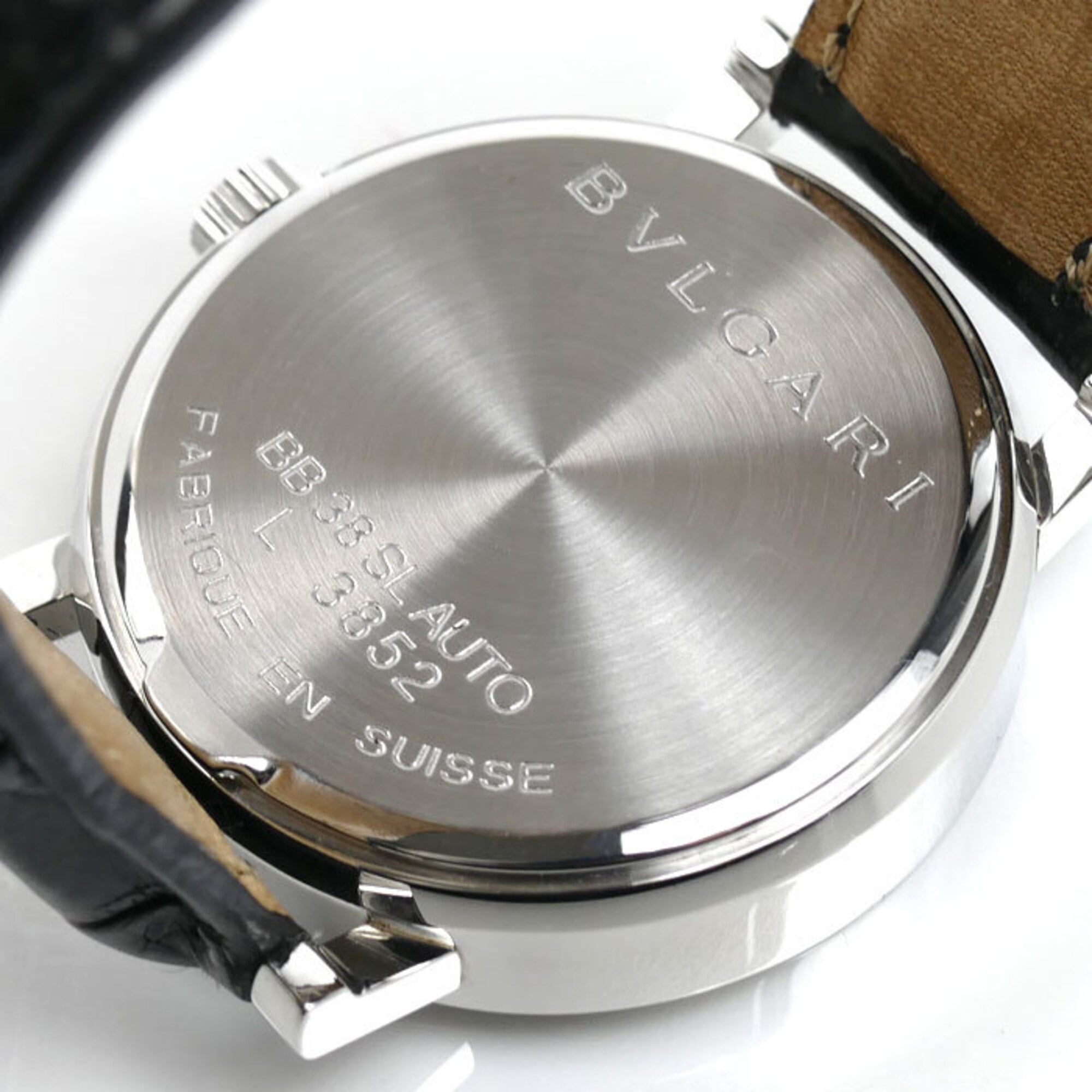Bulgari Bulgari BB38SL AUTO Black Dial 38mm Watch