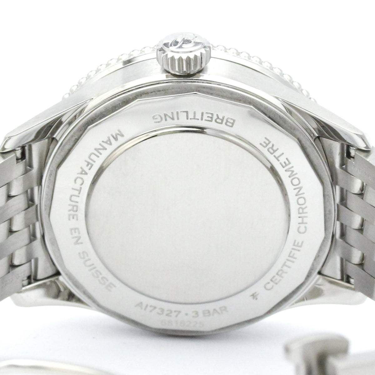 Breitling Navitimer A23322, graues Zifferblatt, 36 mm Uhr