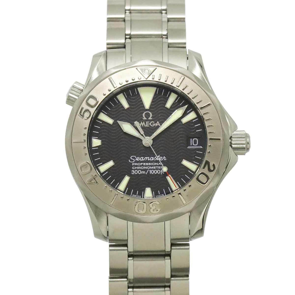 Omega Seamaster 300 2236 50 Black Dial 36mm Watch