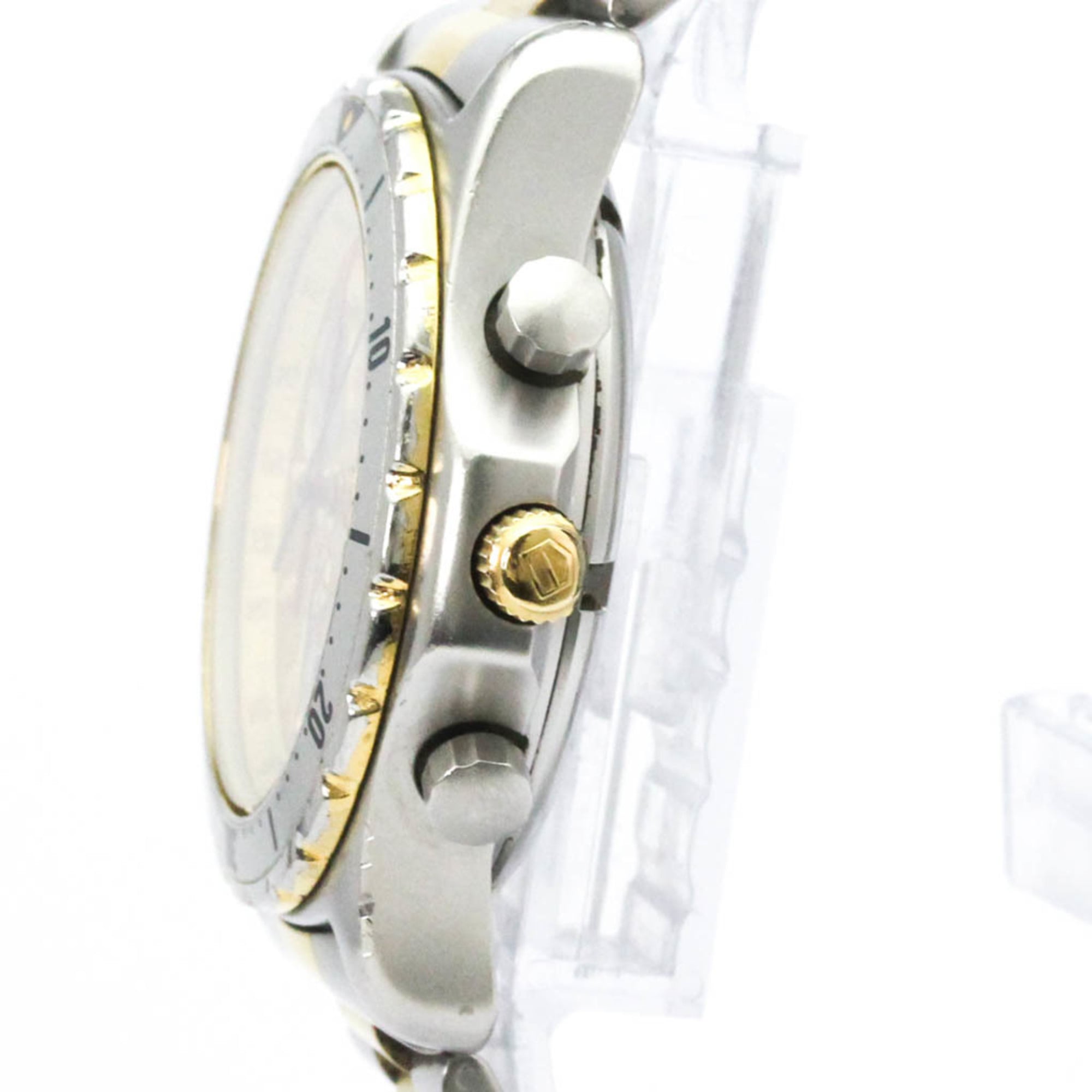 TAG Heuer シルバーゴールド　ジャンク品 TAG HEUER 2000 Professional Chronograph Gold Plated Steel Watch CE1121